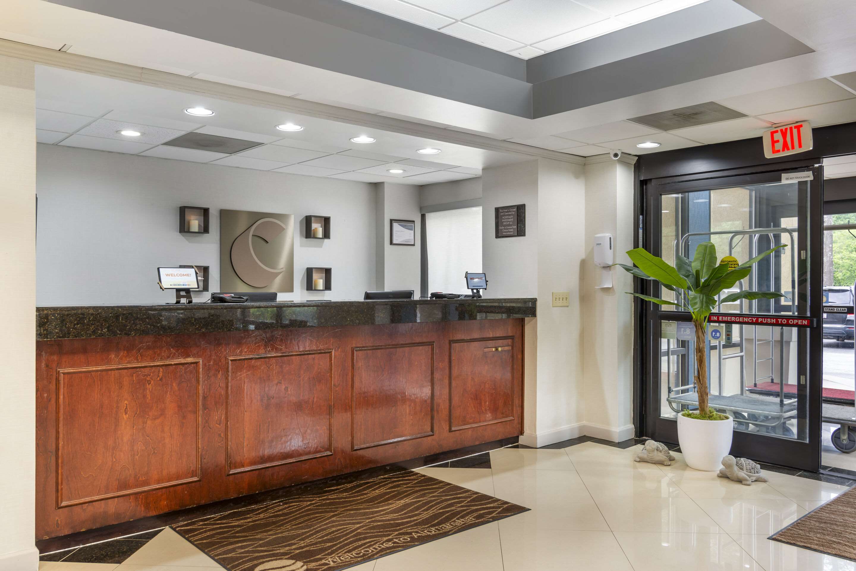 Front desk