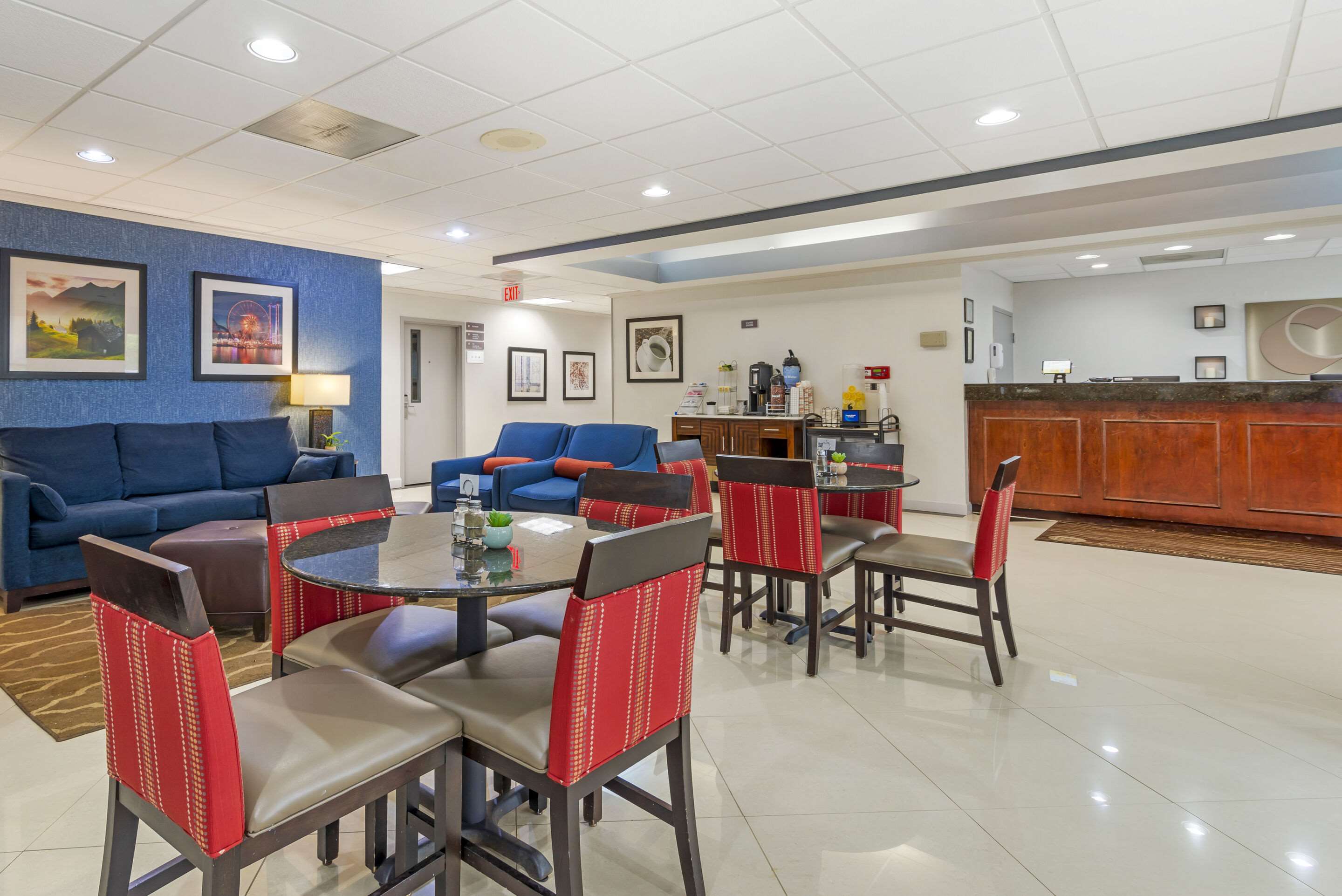 Hotel lobby