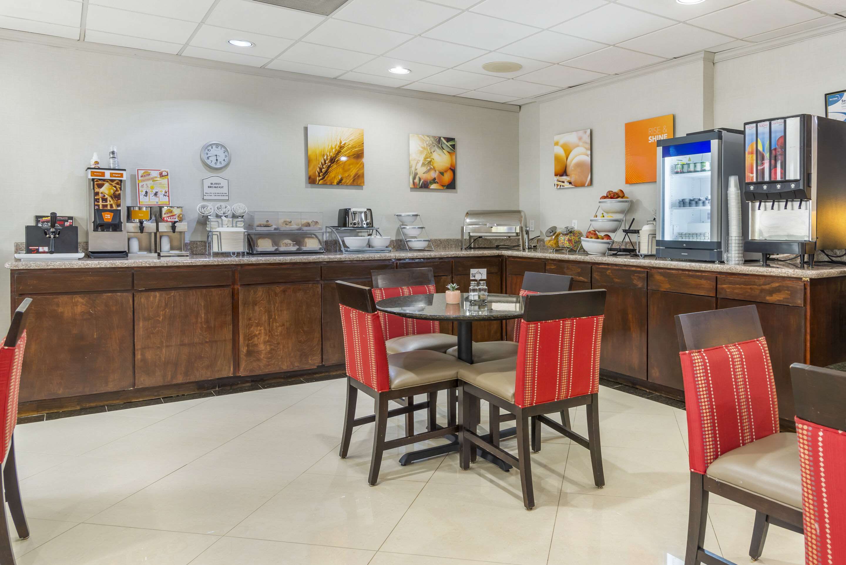 Breakfast area