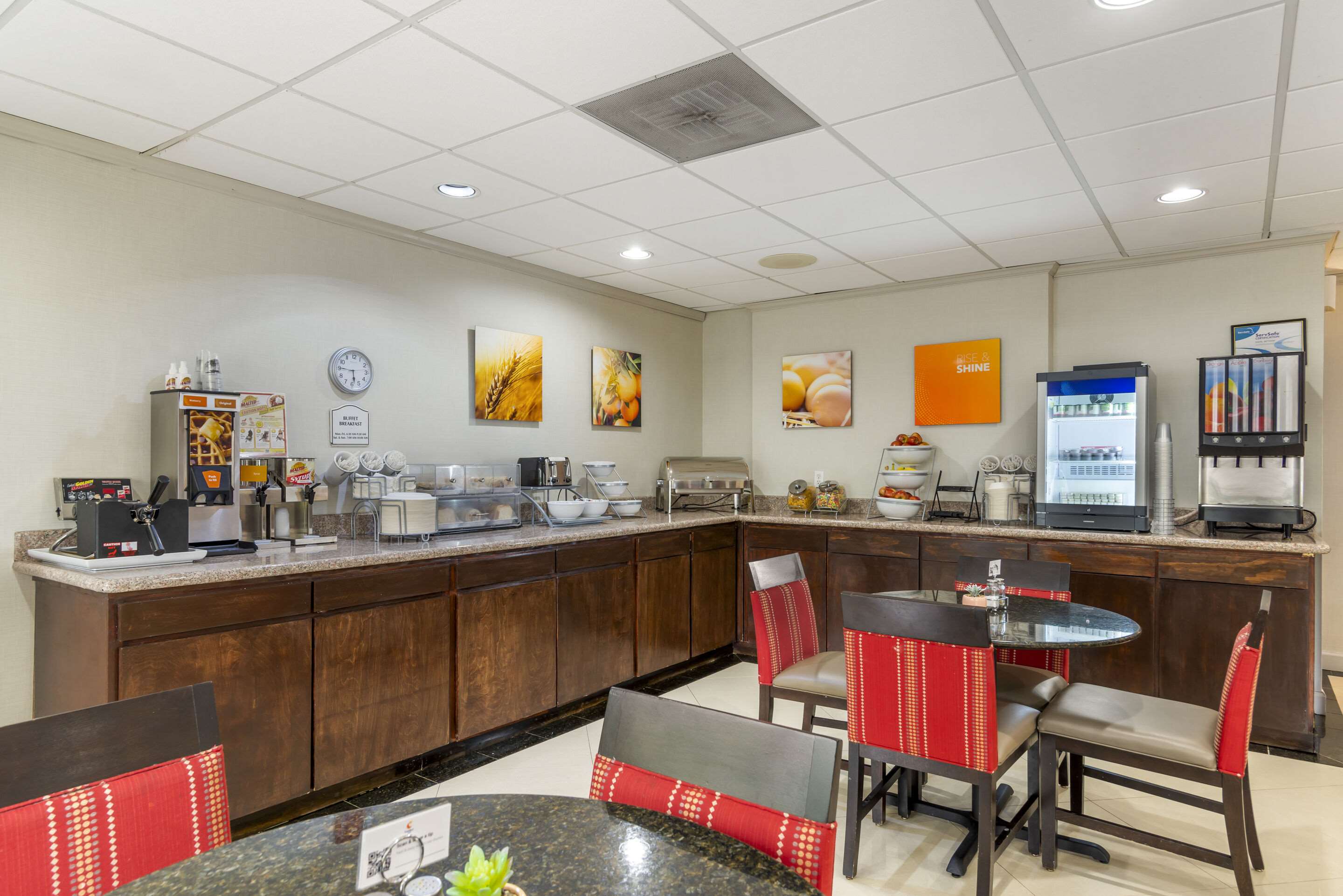 Breakfast area