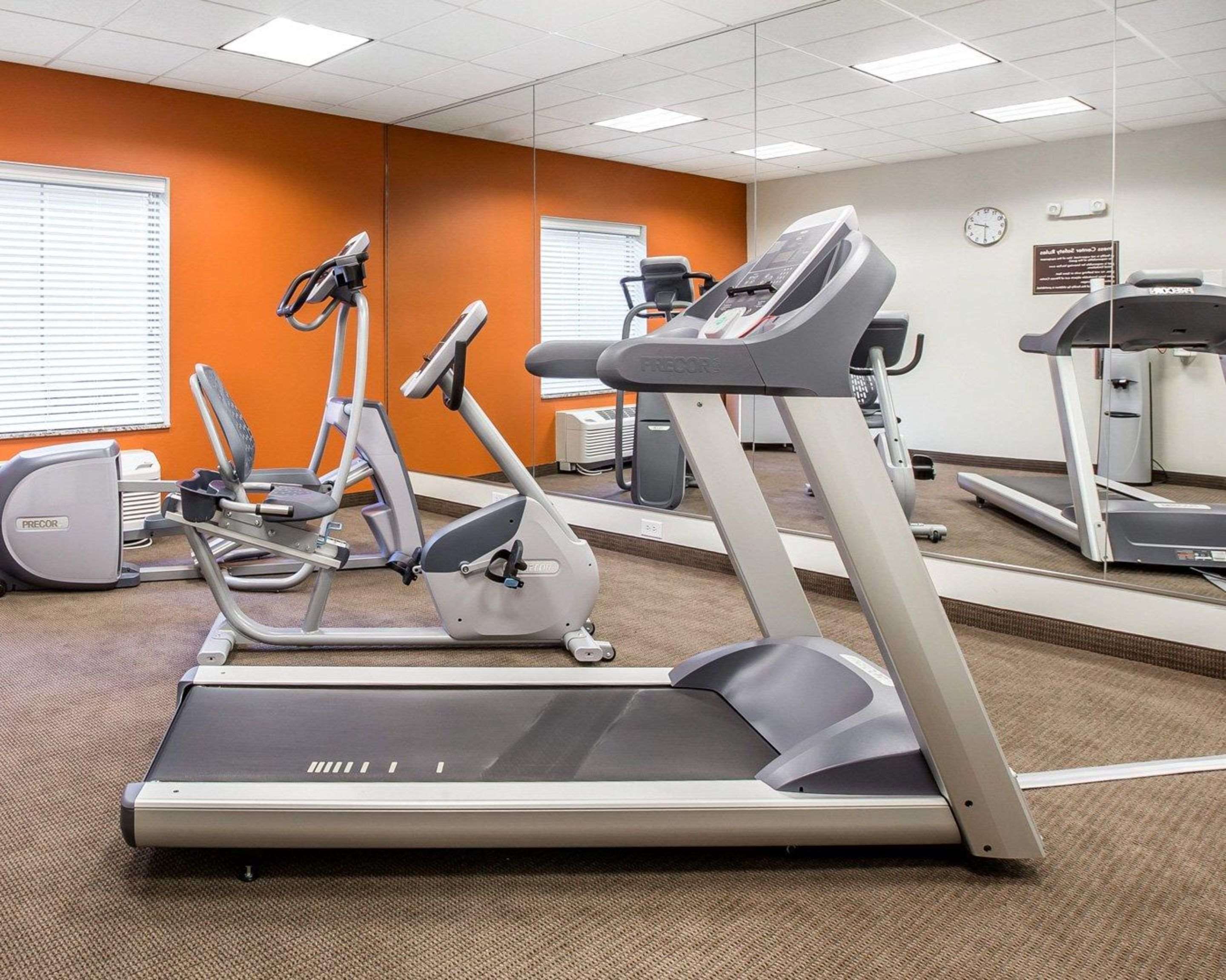 Fitness center with cardio equipment | Sleep Inn Cartersville - Emerson Lake Point