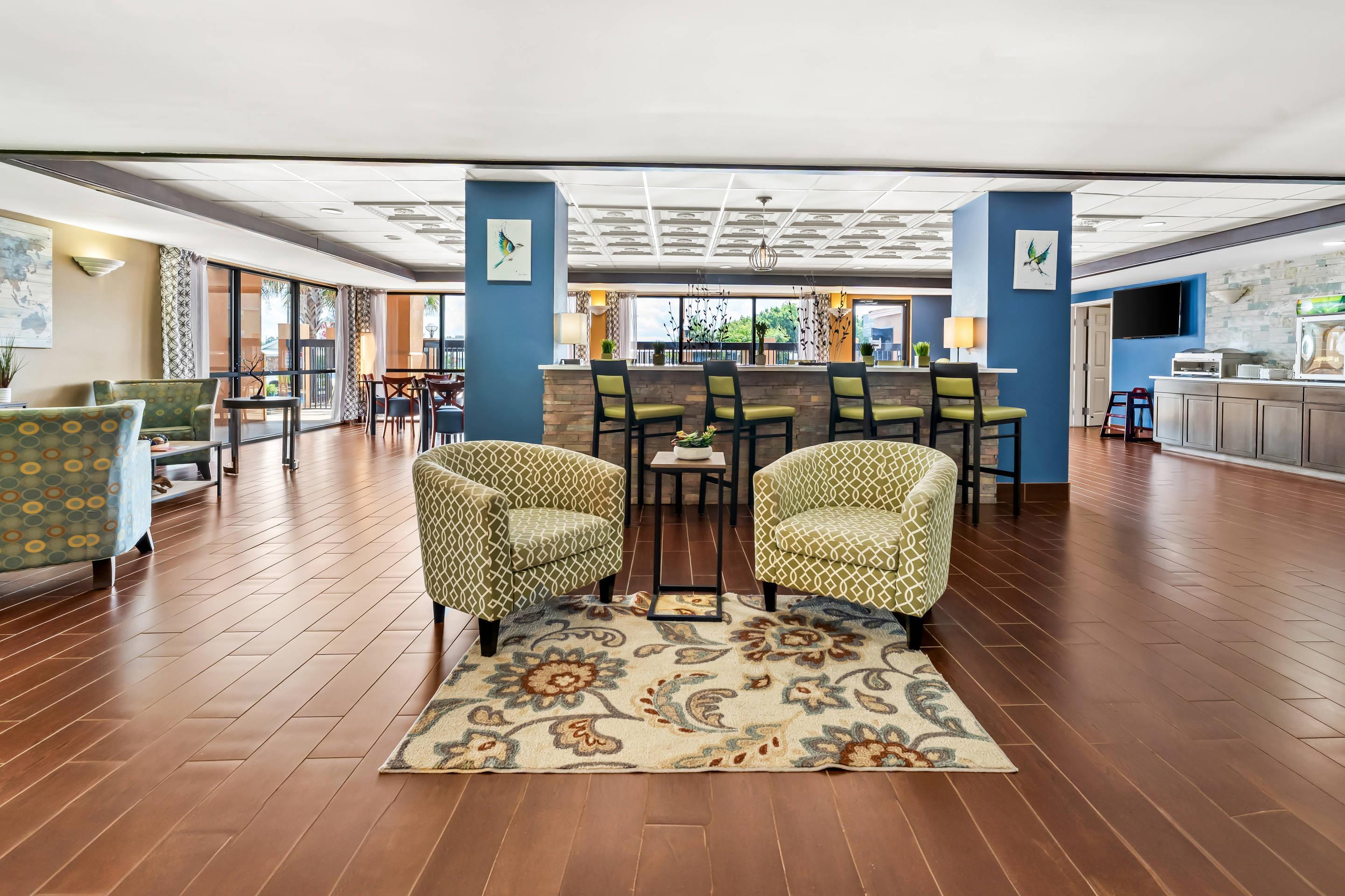 Hotel lobby