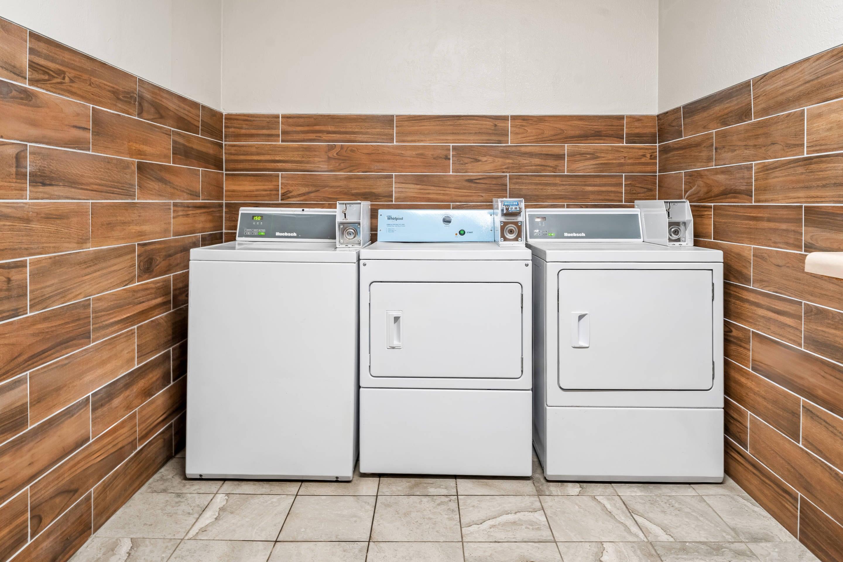 Guest laundry facilities