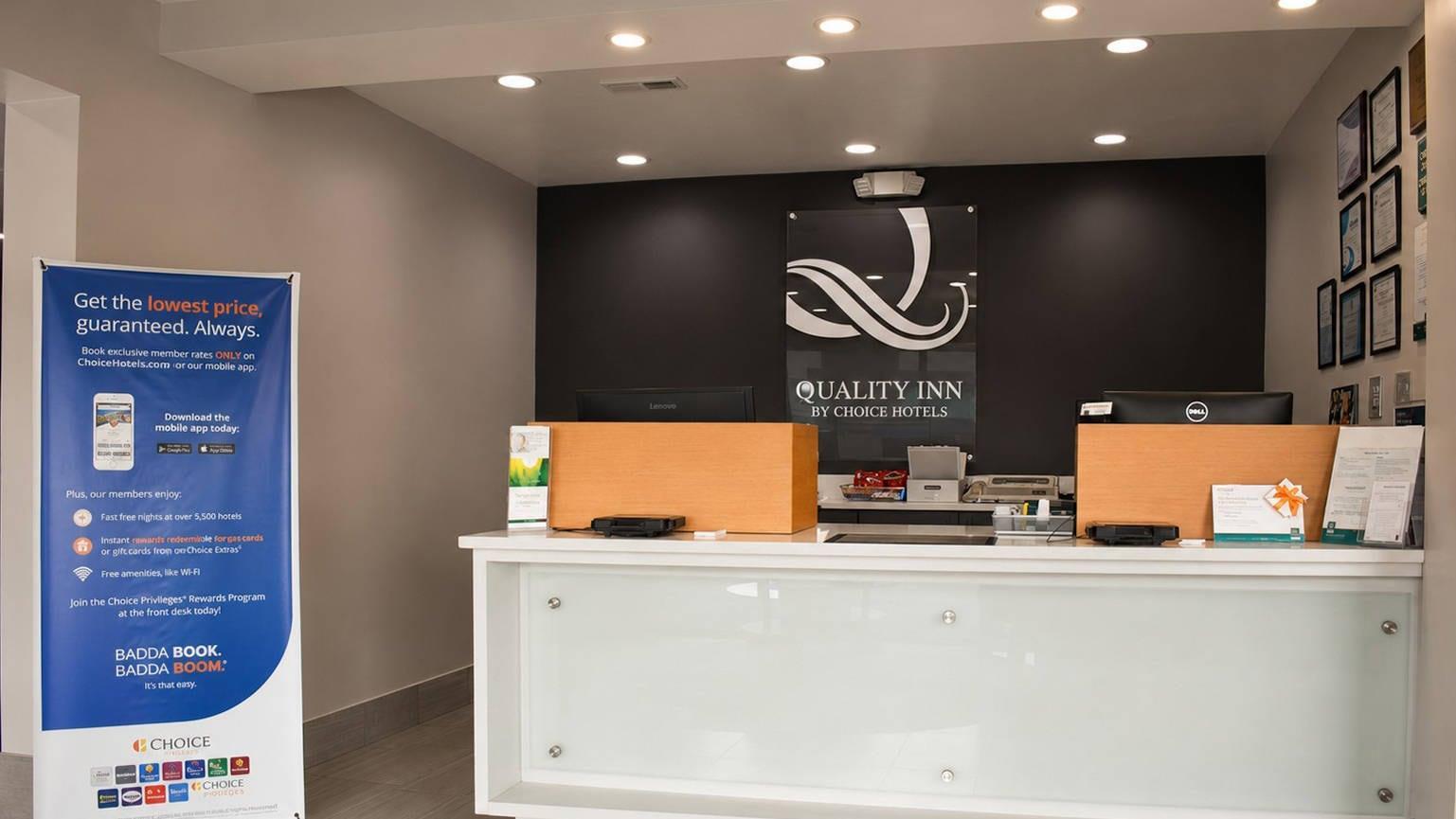 Front desk