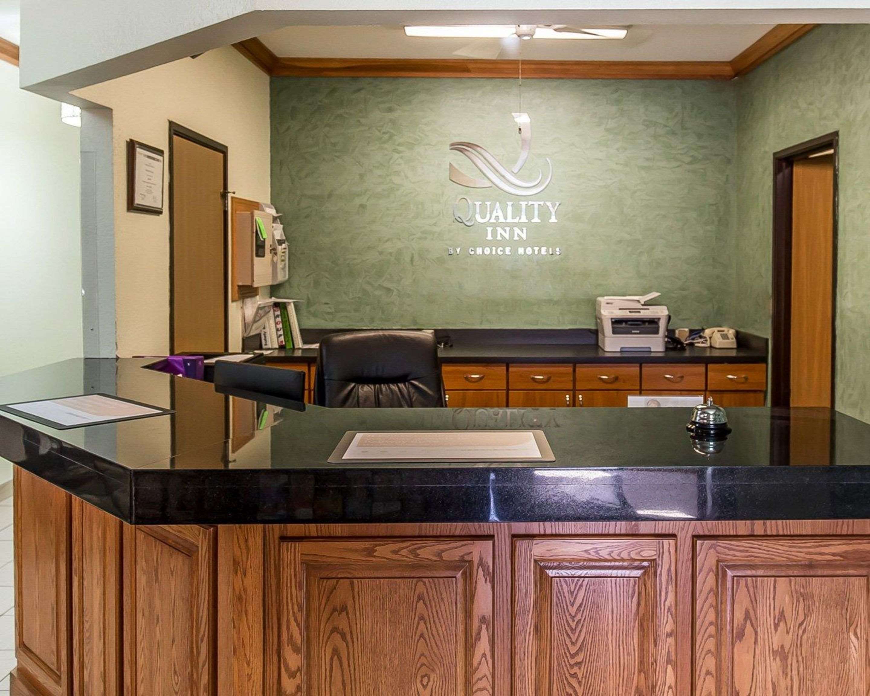 Front desk with friendly staff