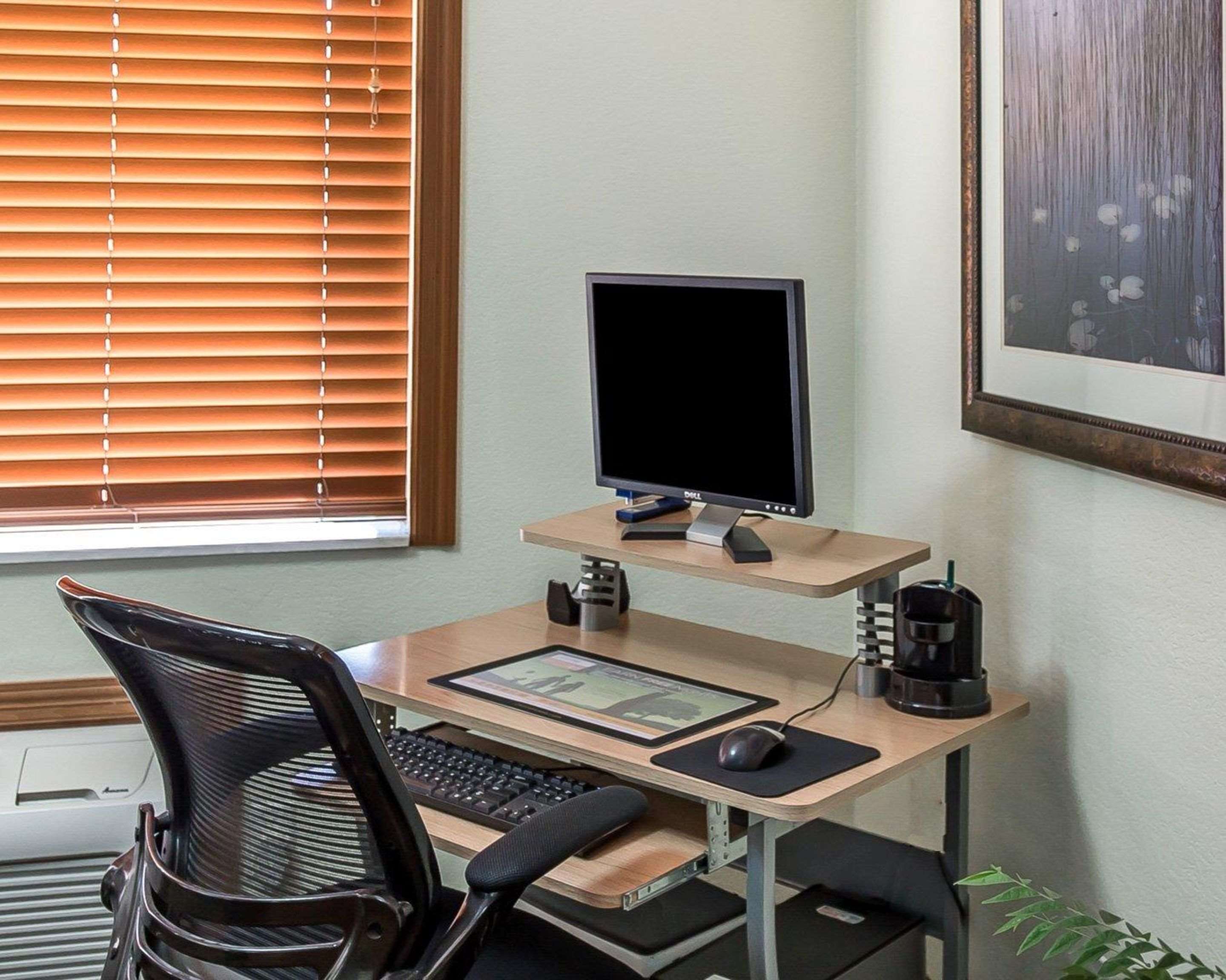 Business center with high-speed Internet access