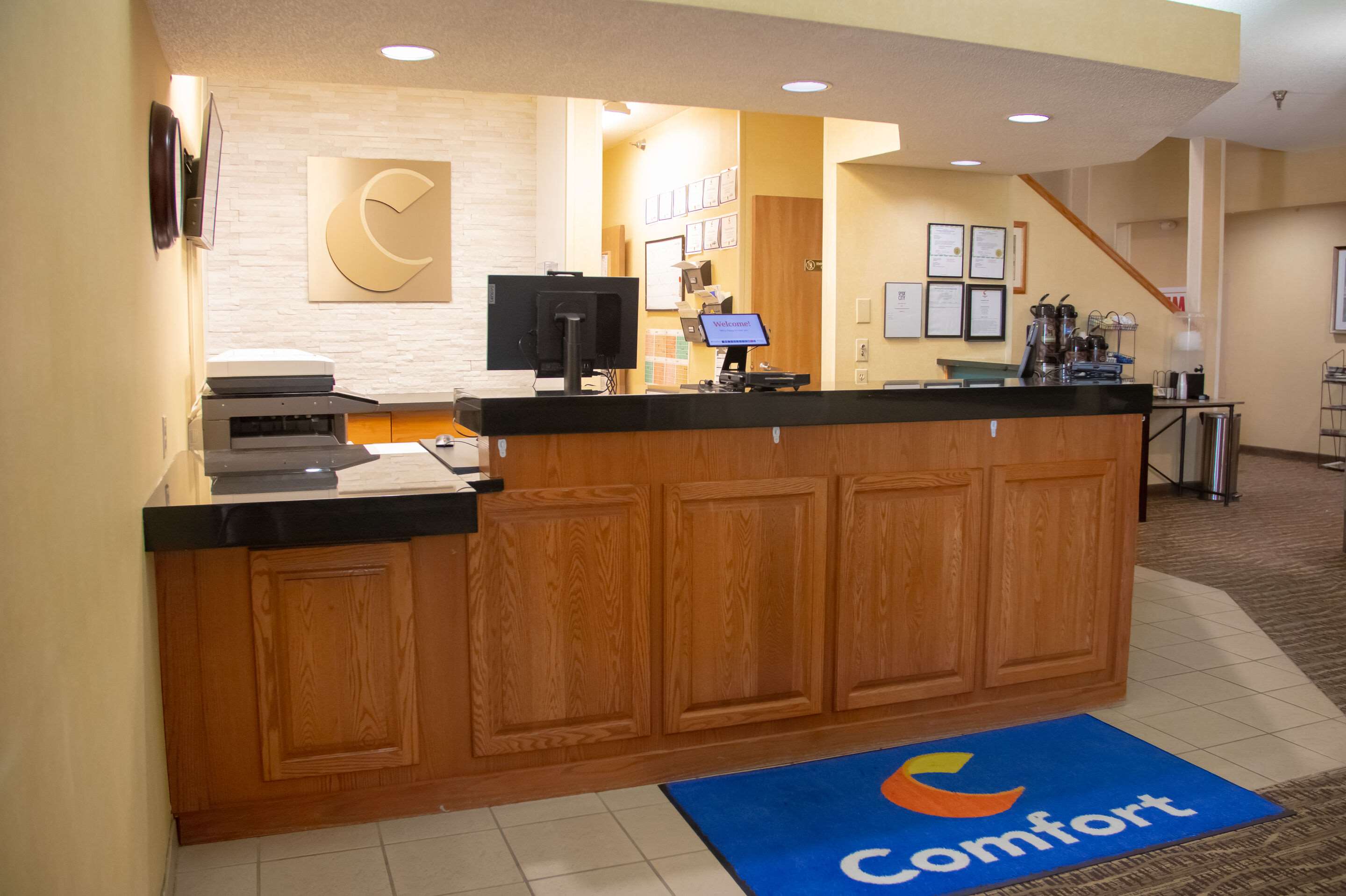 Front desk