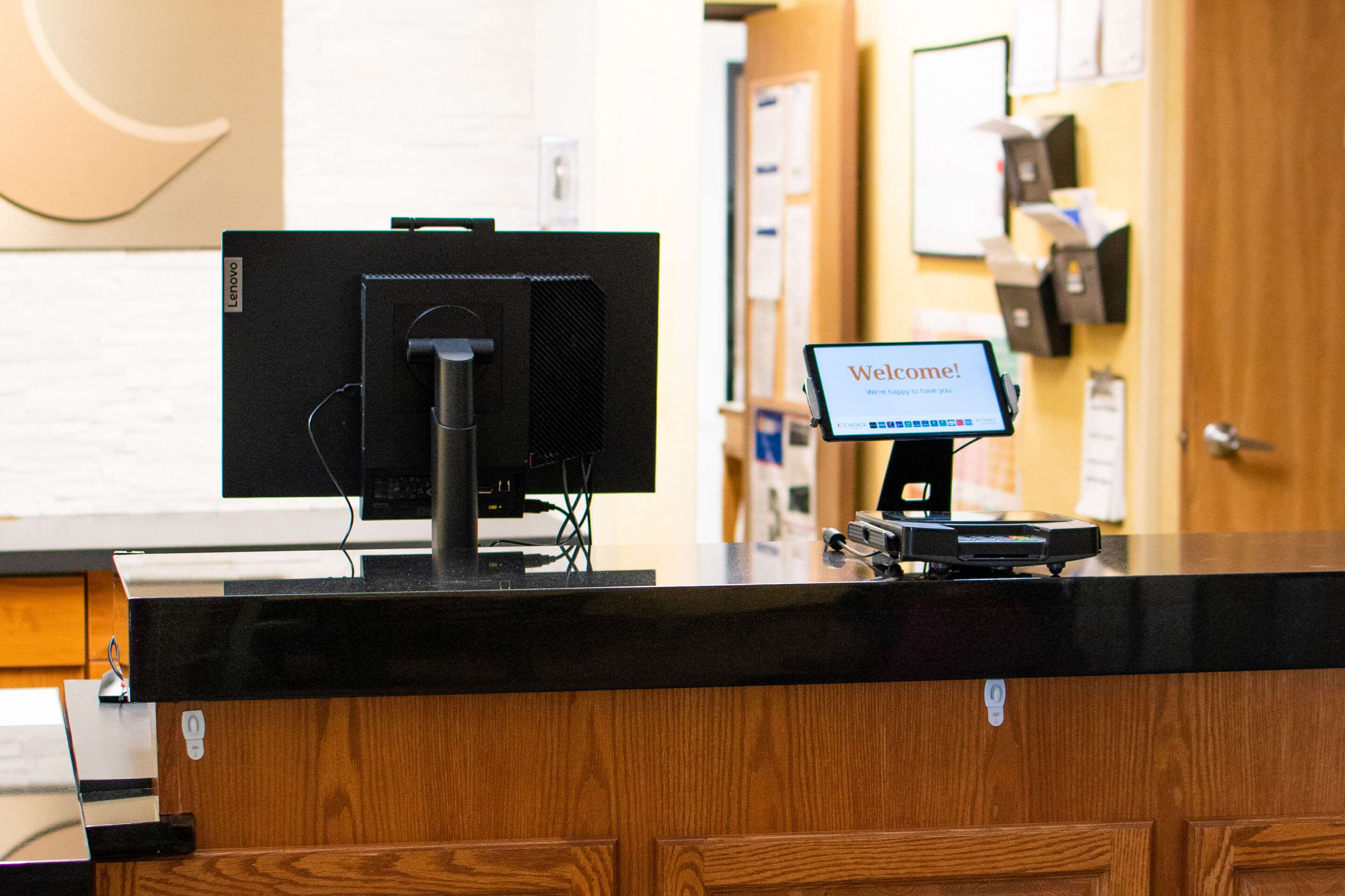 Front desk