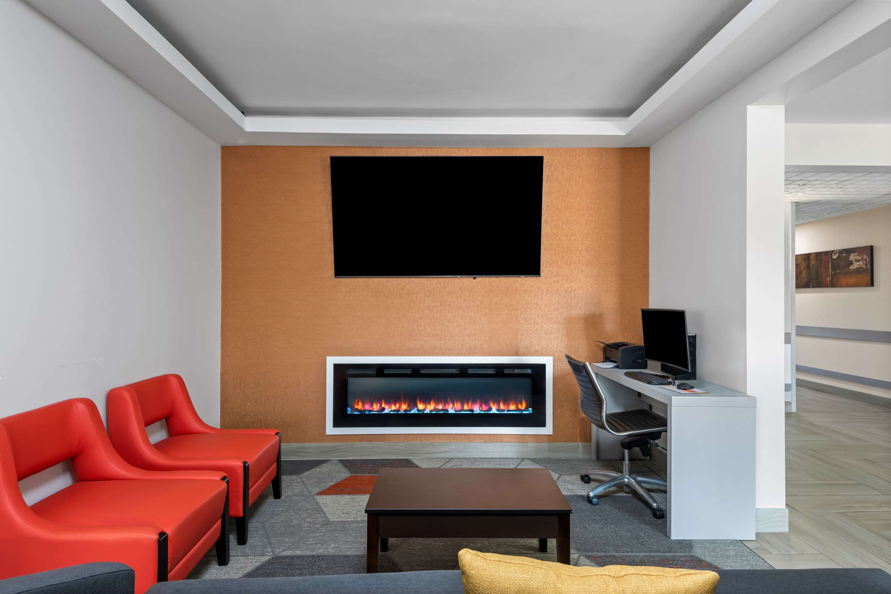 Lobby with sitting area