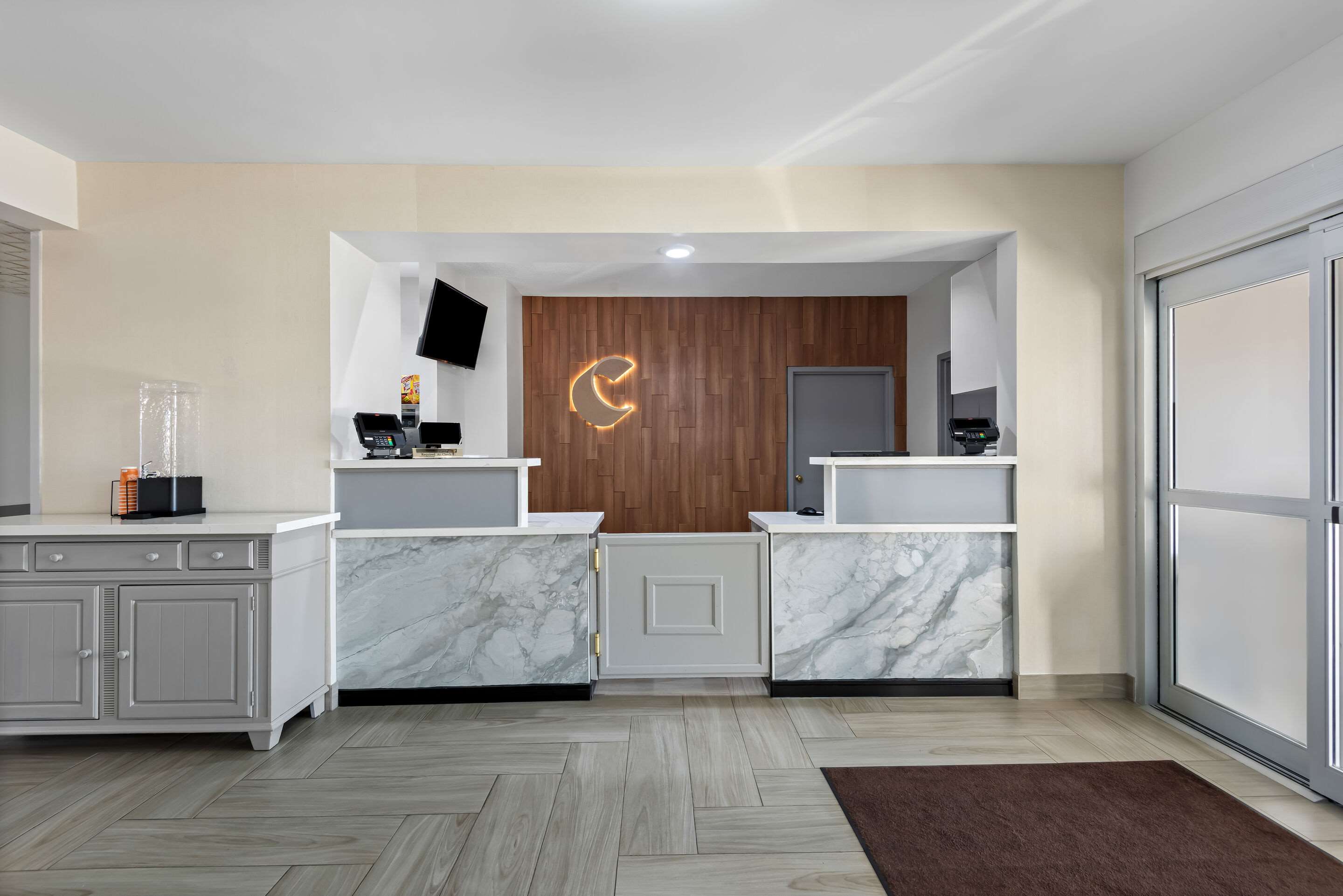 Front desk