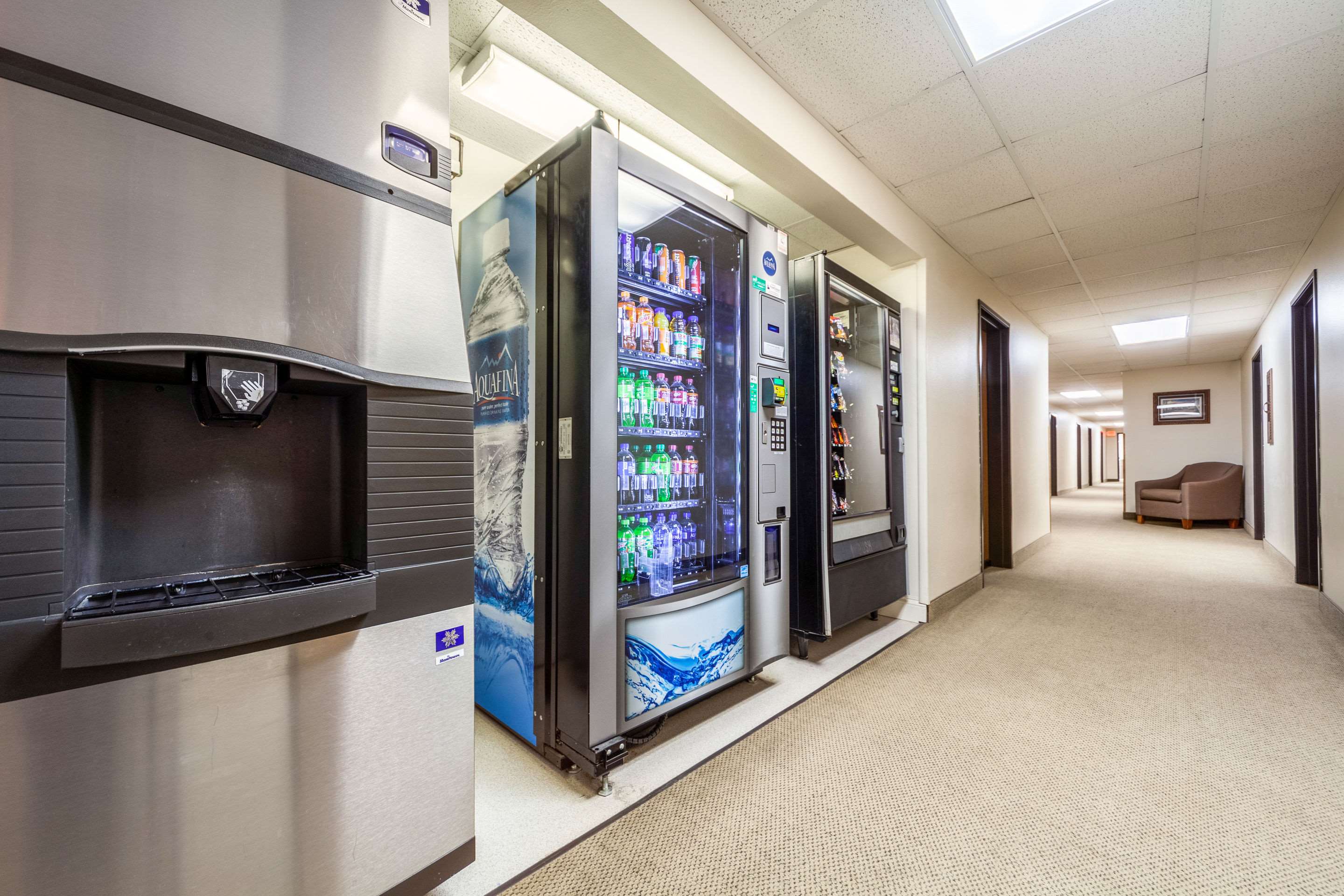 Hotel vending area