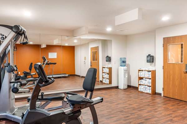Fitness/ Exercise Room - MainStay Suites Dubuque