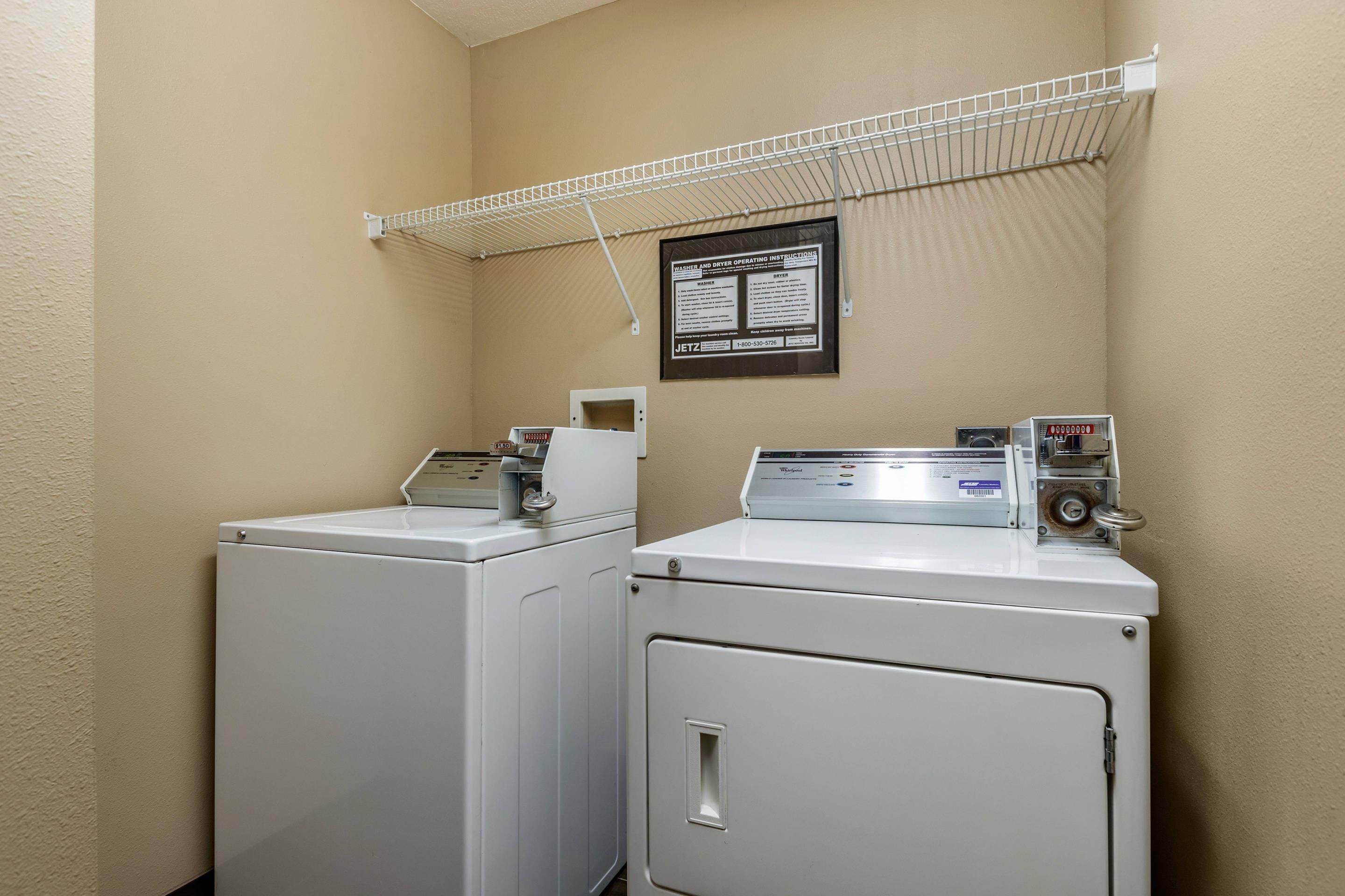 Guest laundry facilities