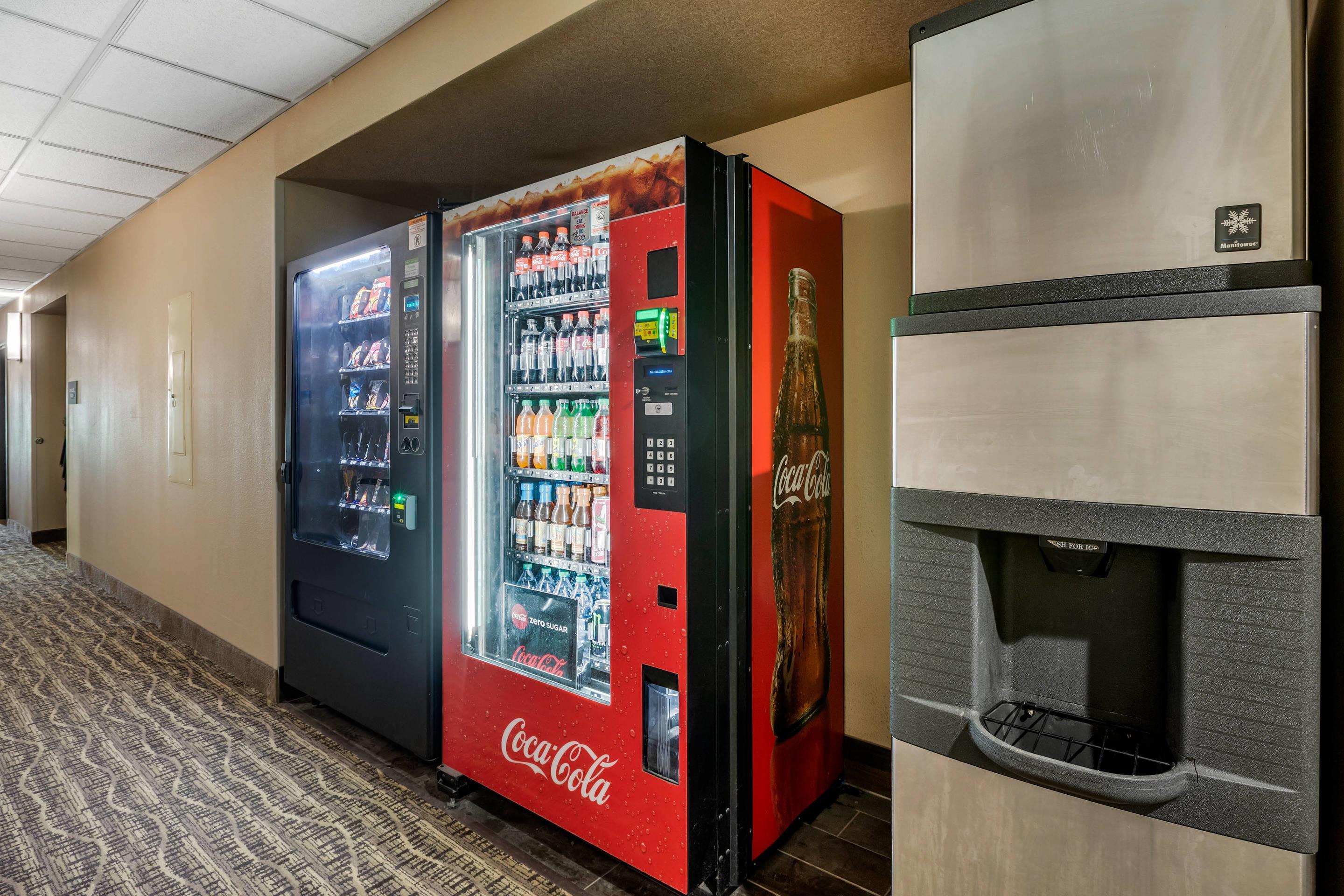 Hotel vending area
