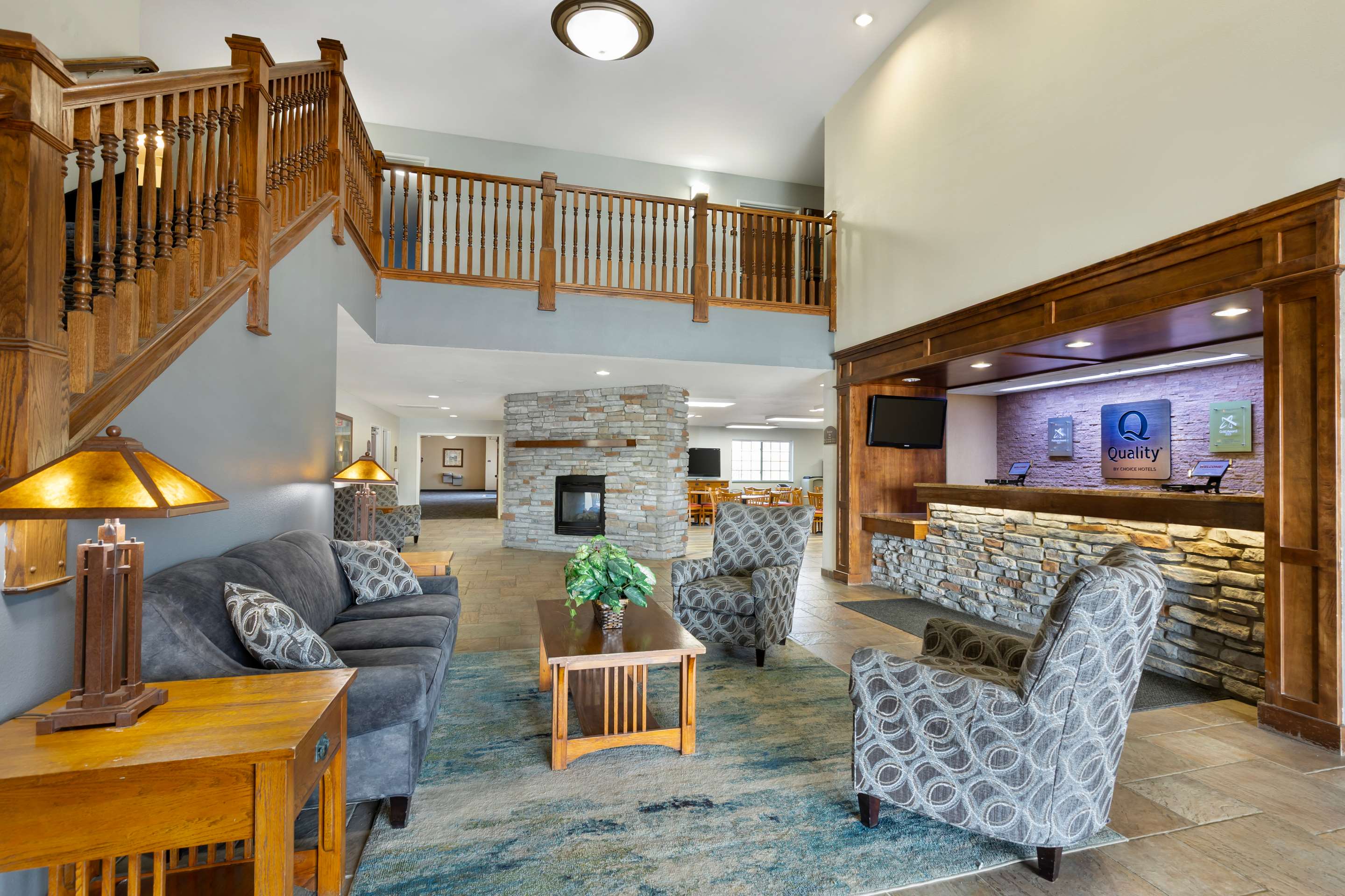 Hotel lobby