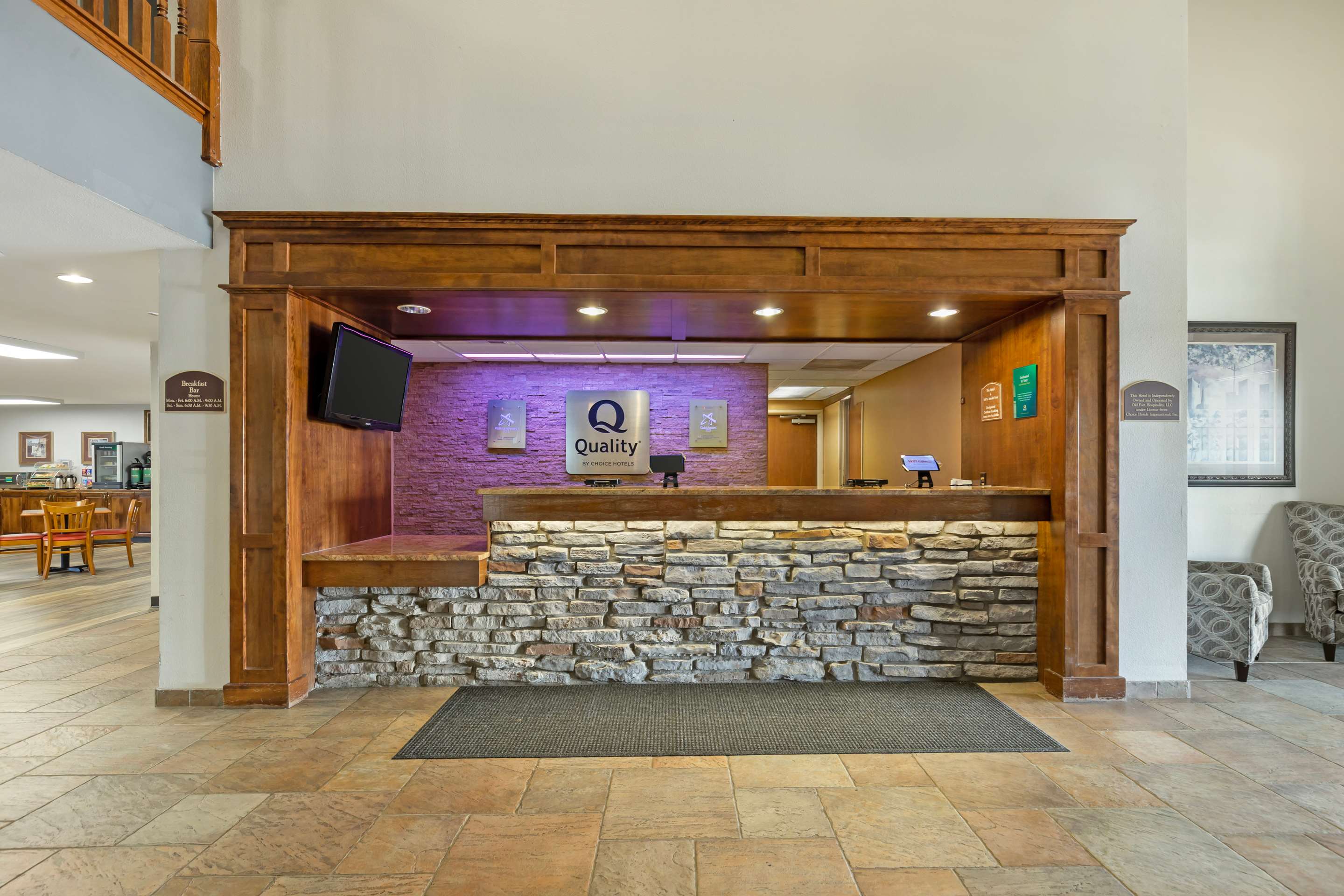 Hotel lobby