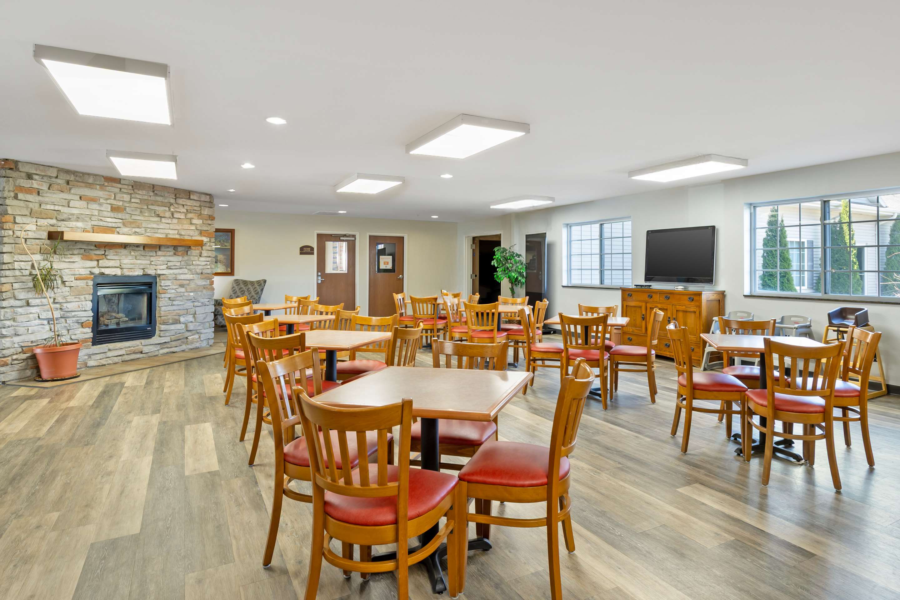 Breakfast area