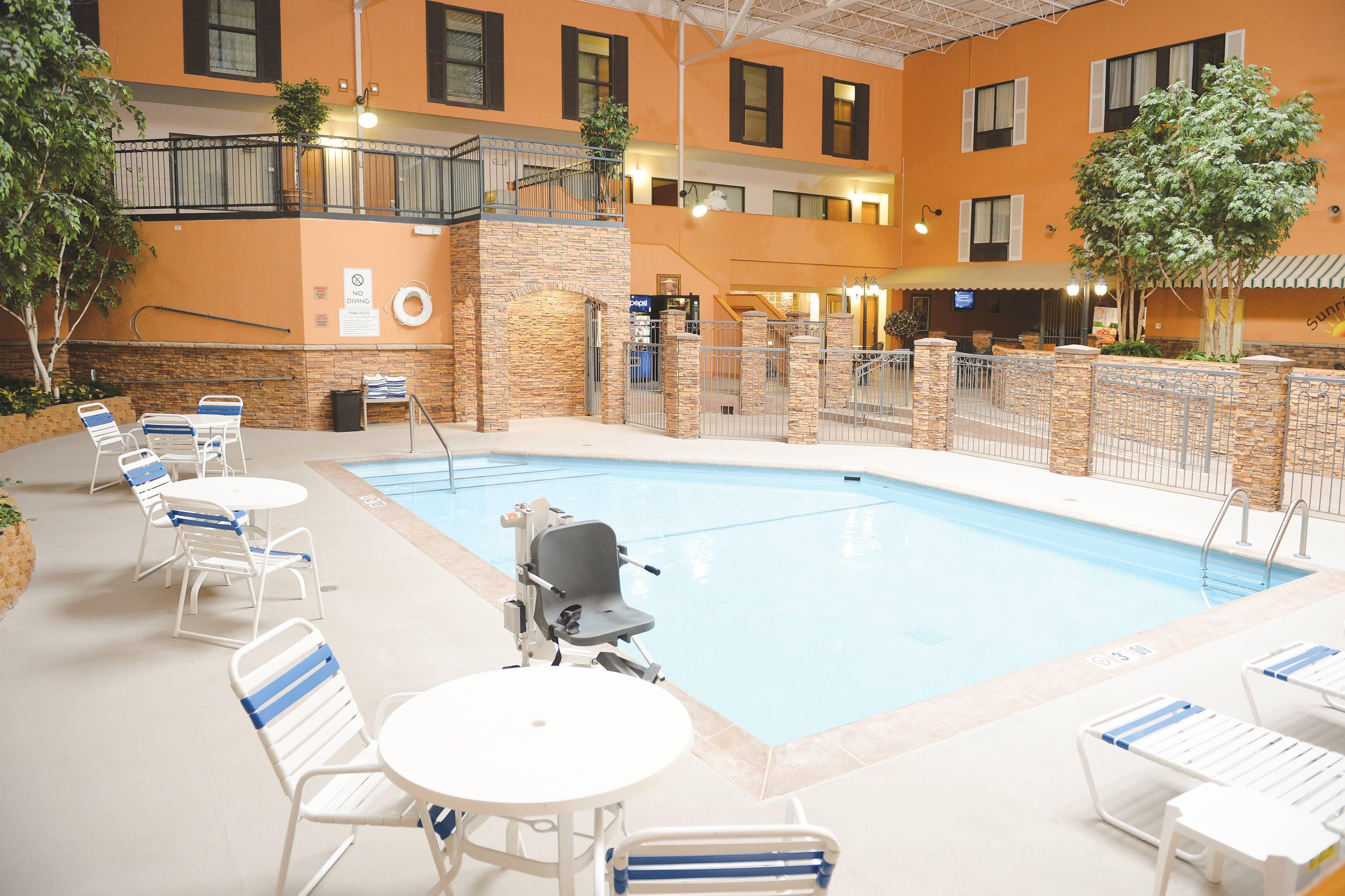 Indoor heated pool