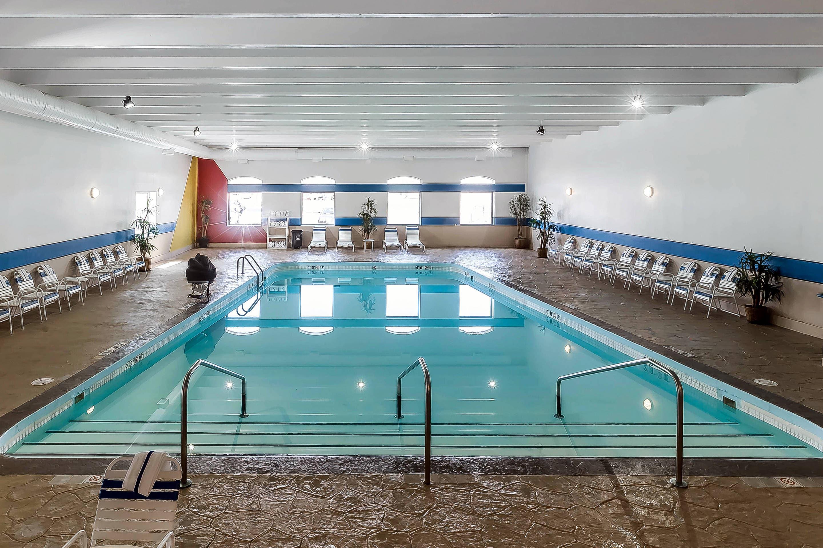 Indoor pool | Comfort Inn & Suites Event Center