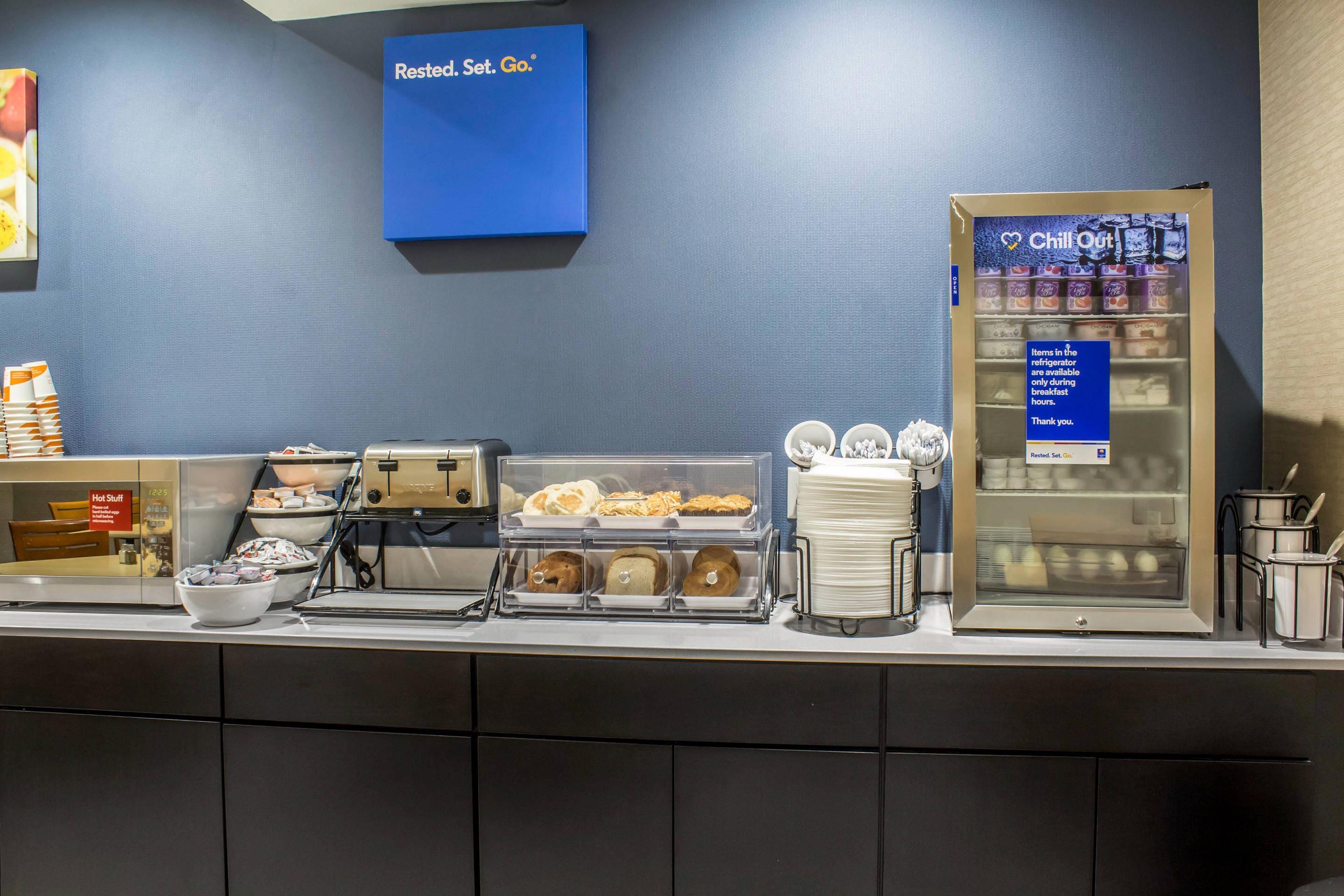 Free continental breakfast