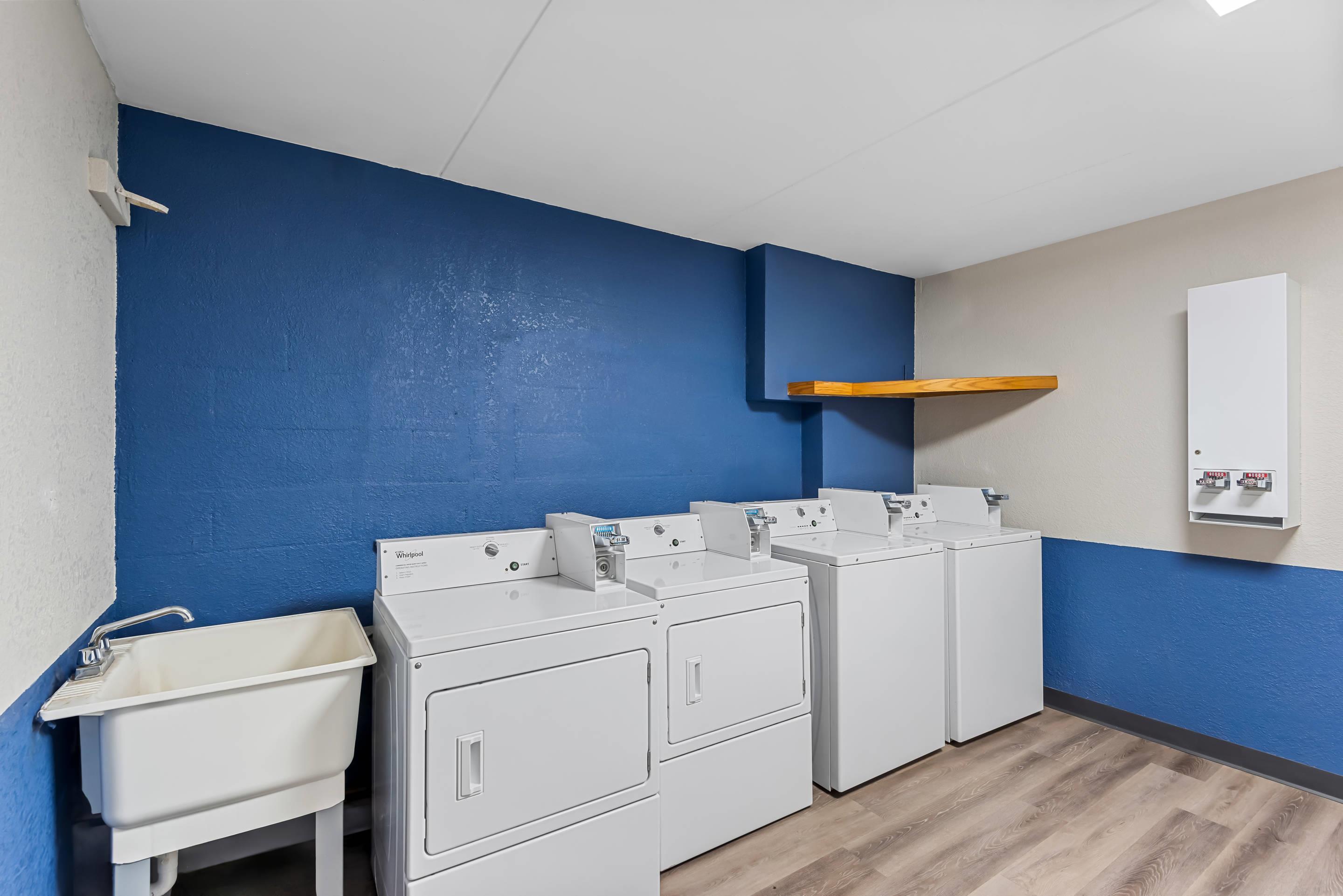 Guest laundry facilities