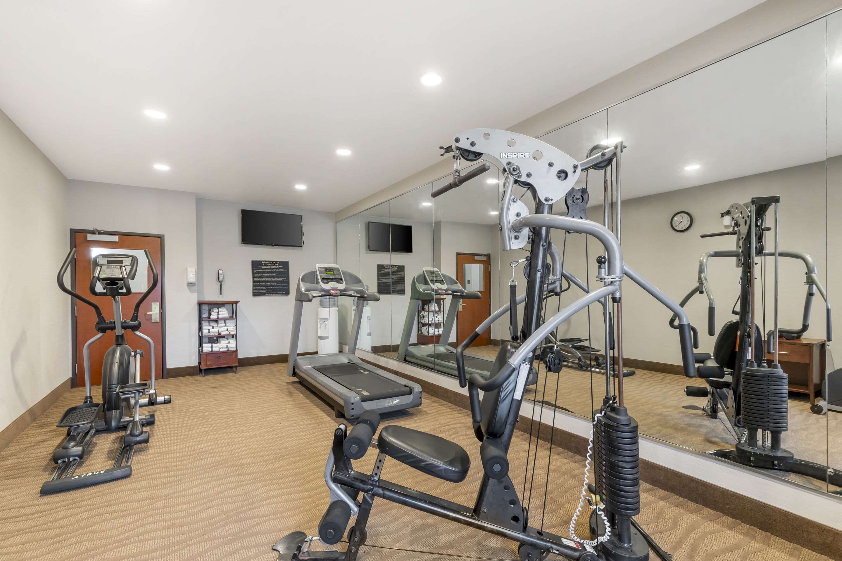 Exercise room | Comfort Inn & Suites Grinnell near I-80