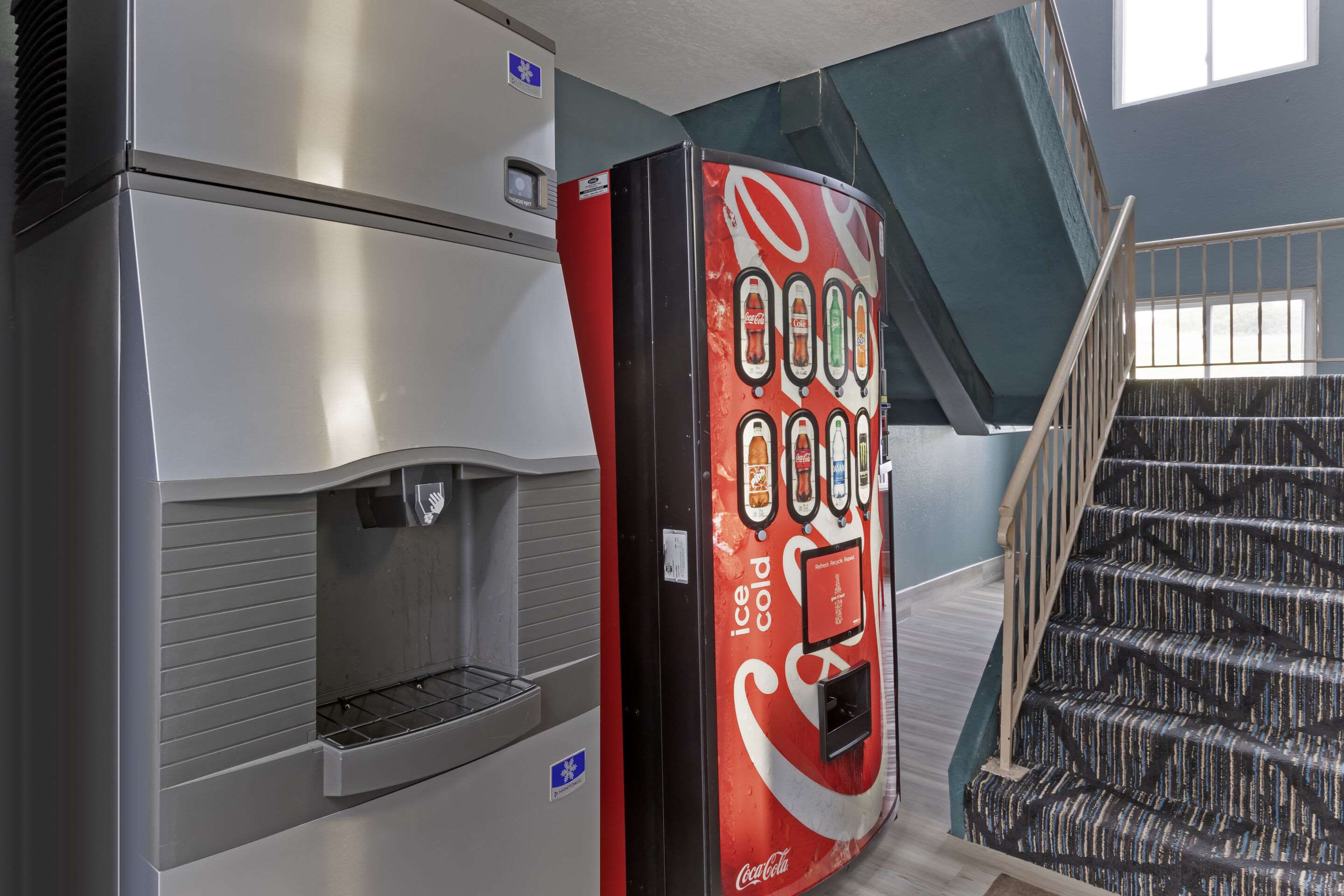 Hotel vending area
