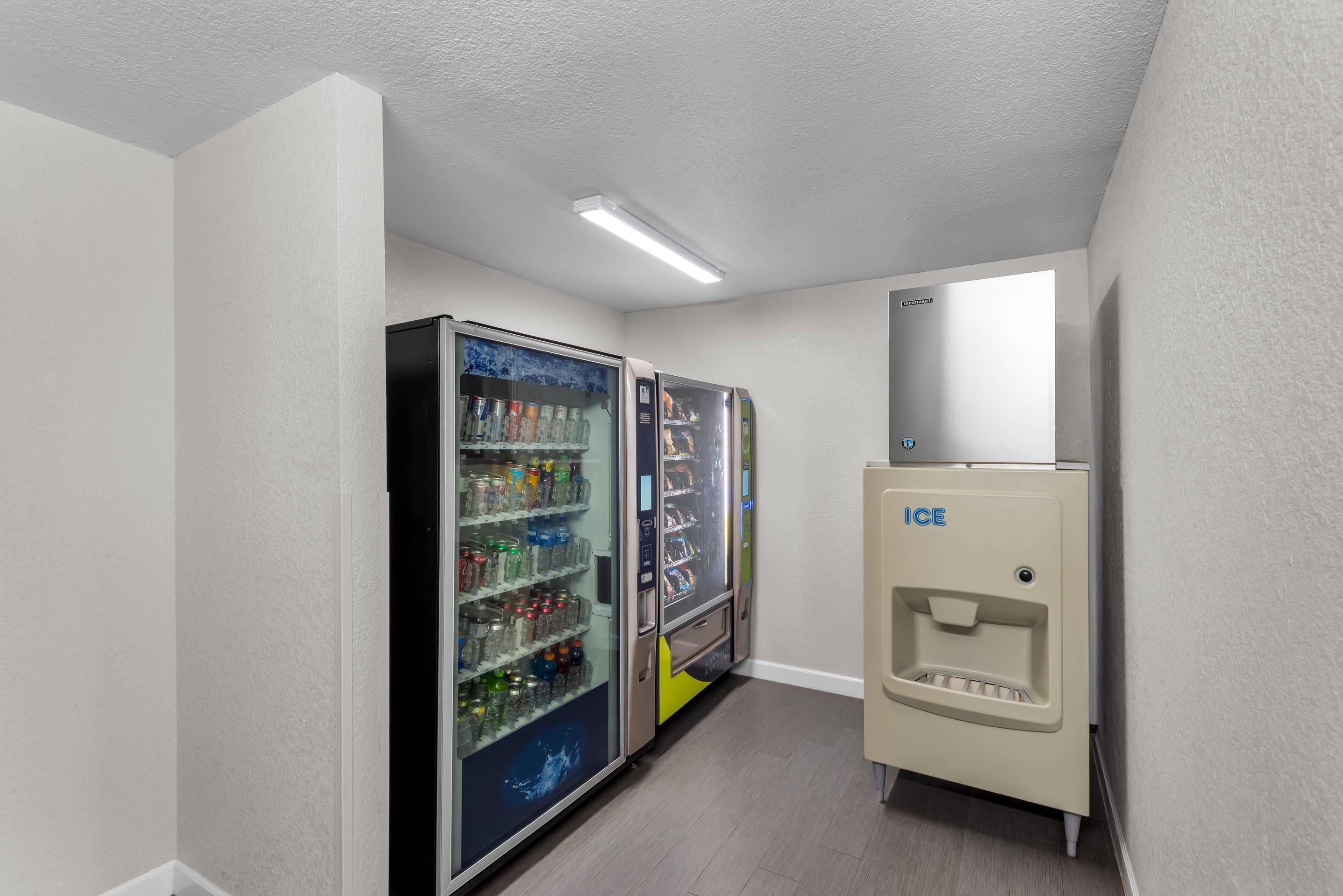 Hotel vending area