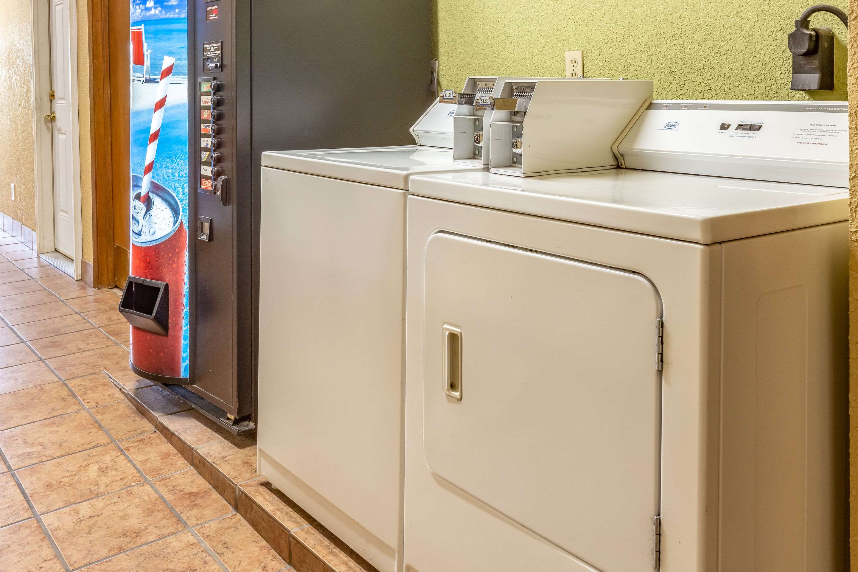 Guest laundry facilities