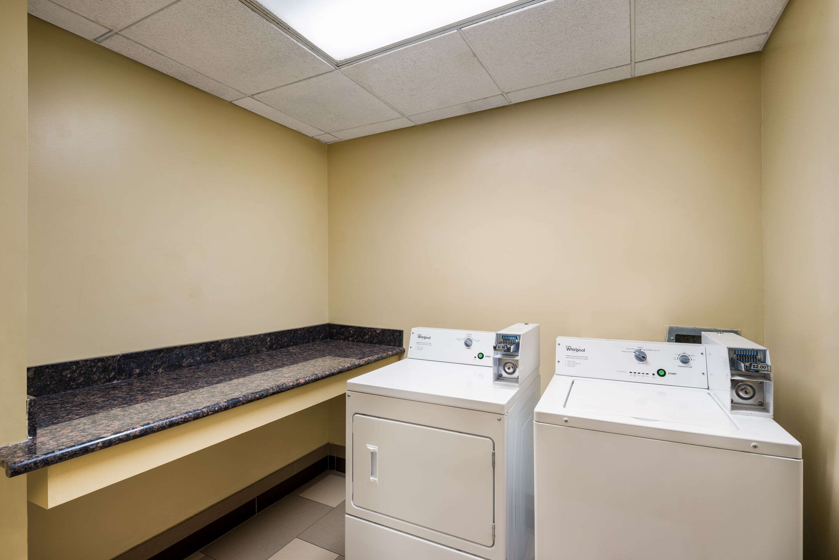 Guest laundry facilities