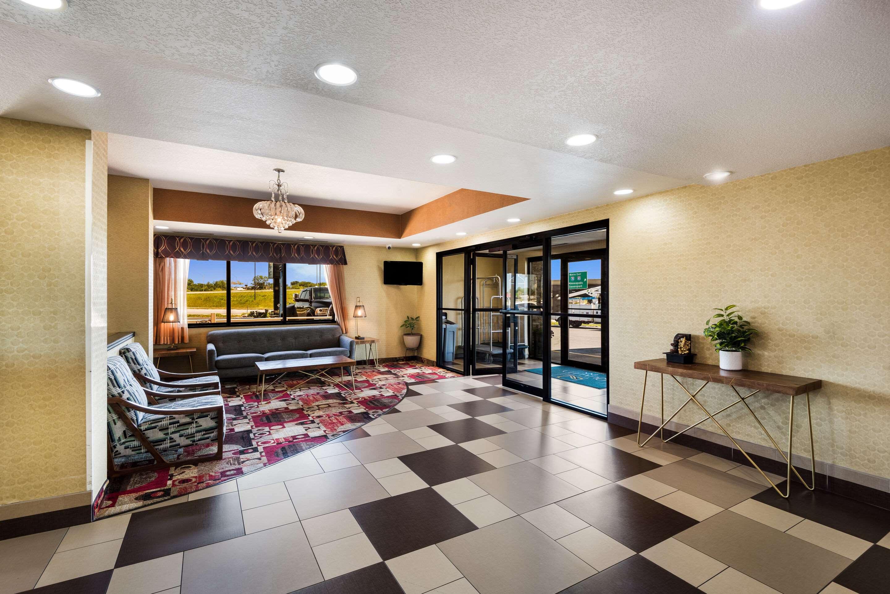 Hotel lobby