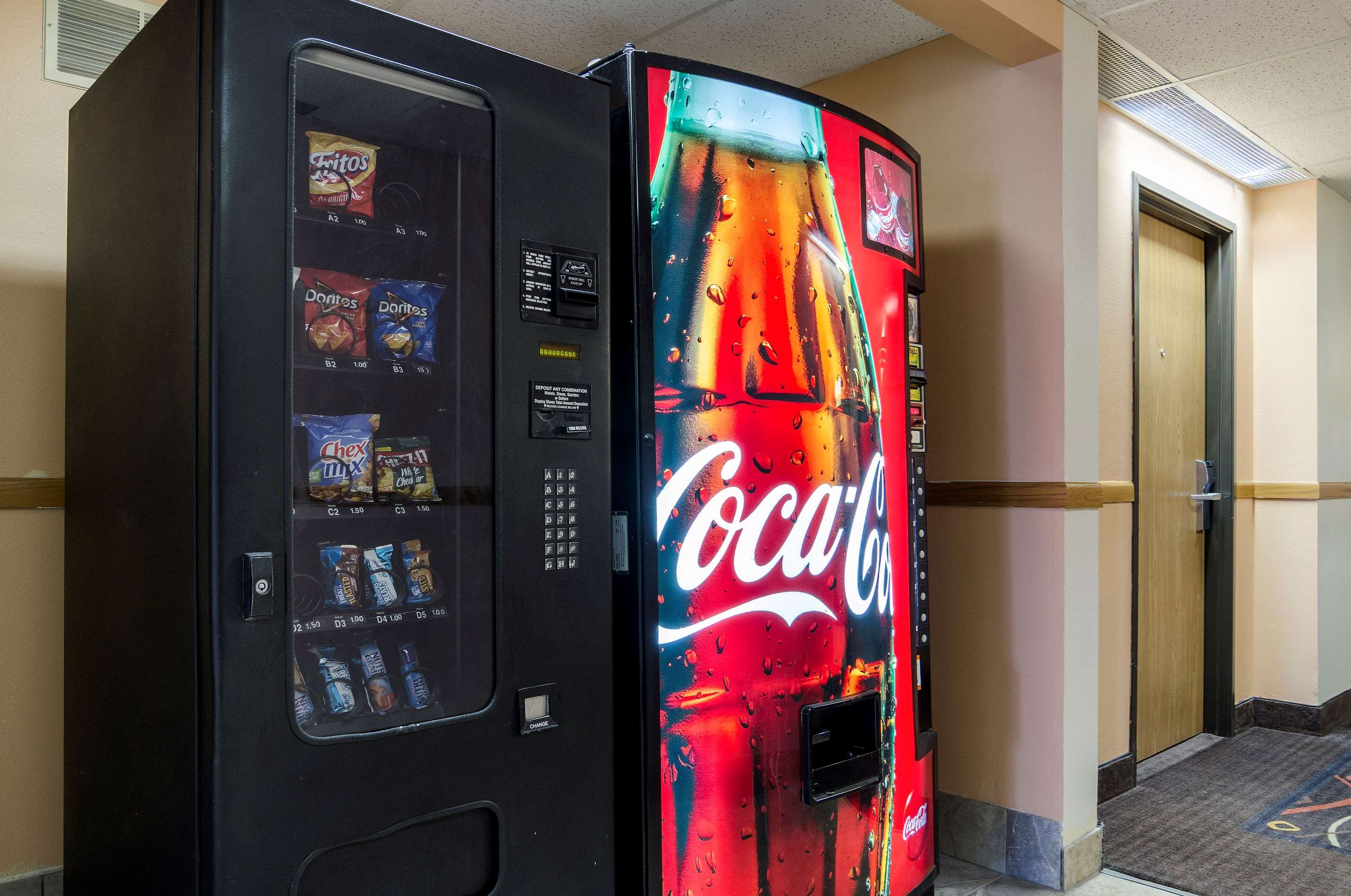 Hotel vending area
