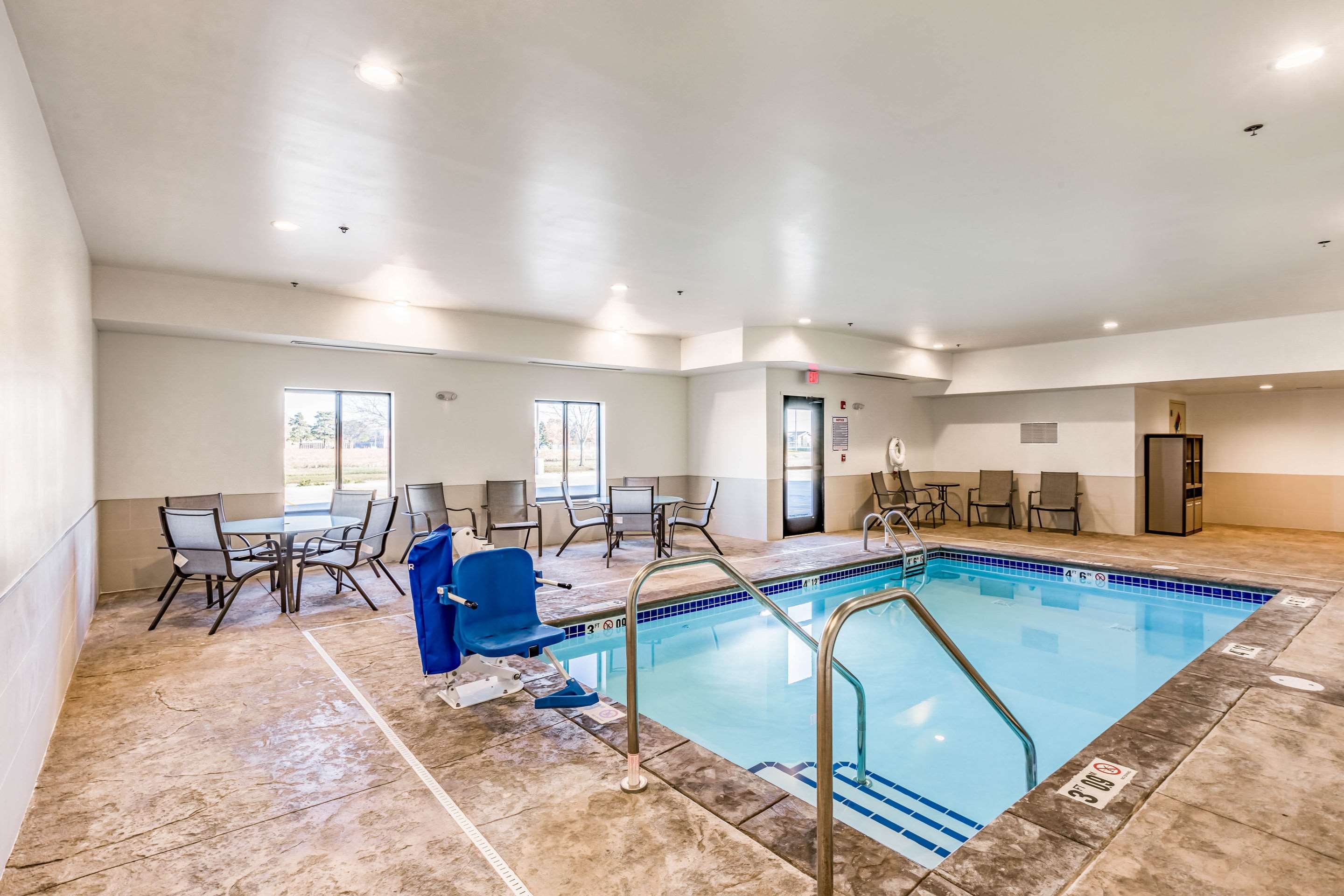 Indoor heated pool