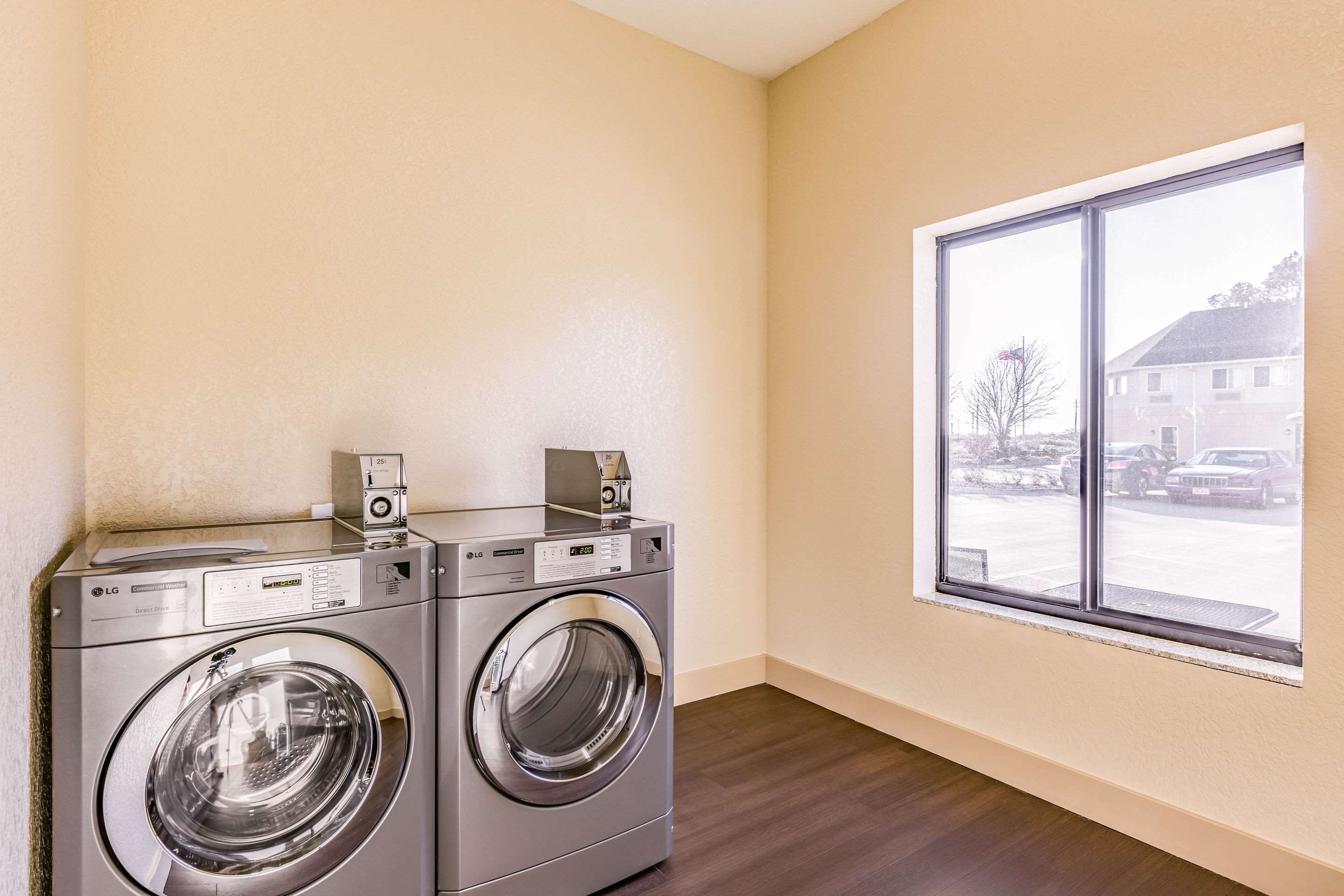 Guest laundry facilities