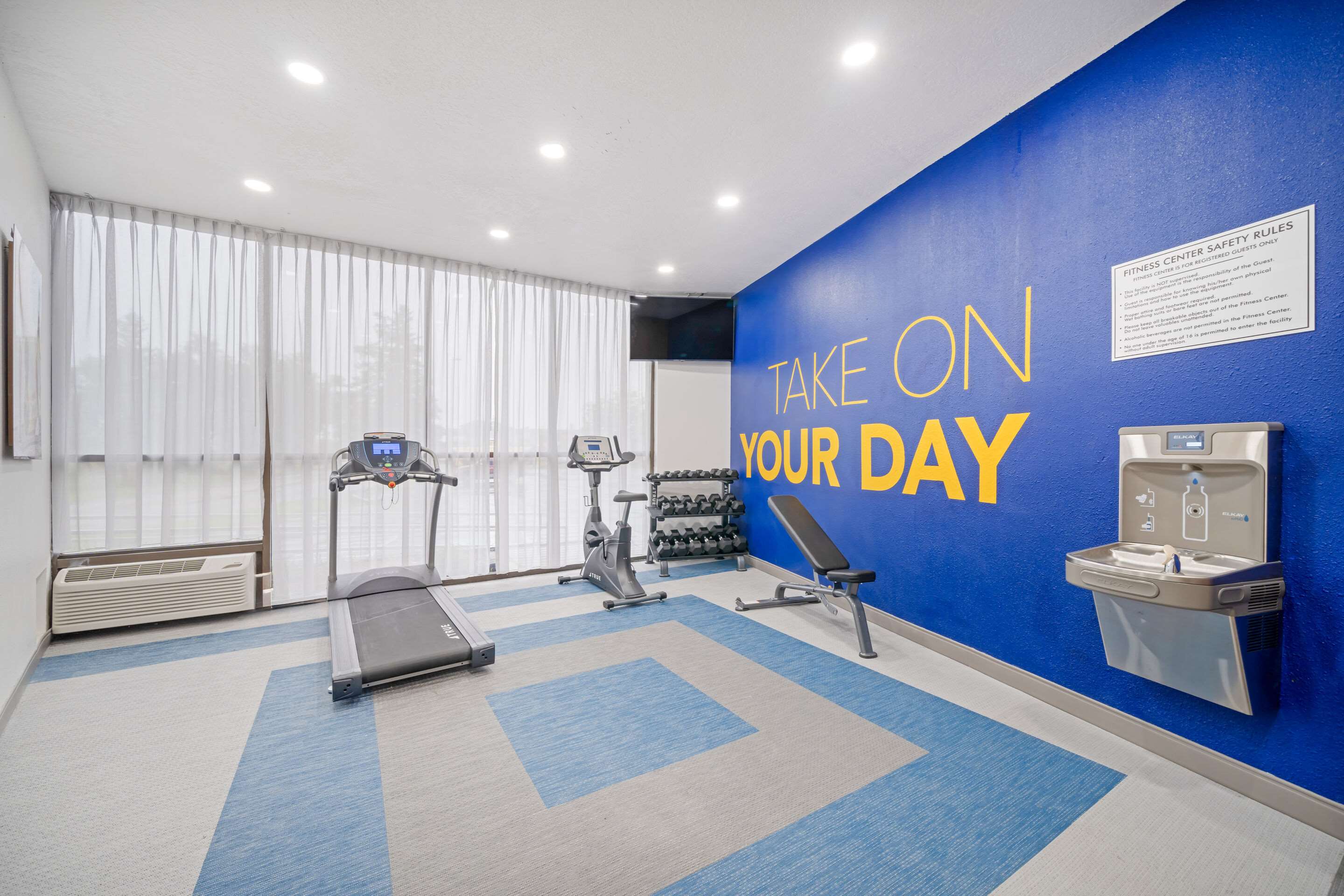 Exercise room | Comfort Suites Idaho Falls