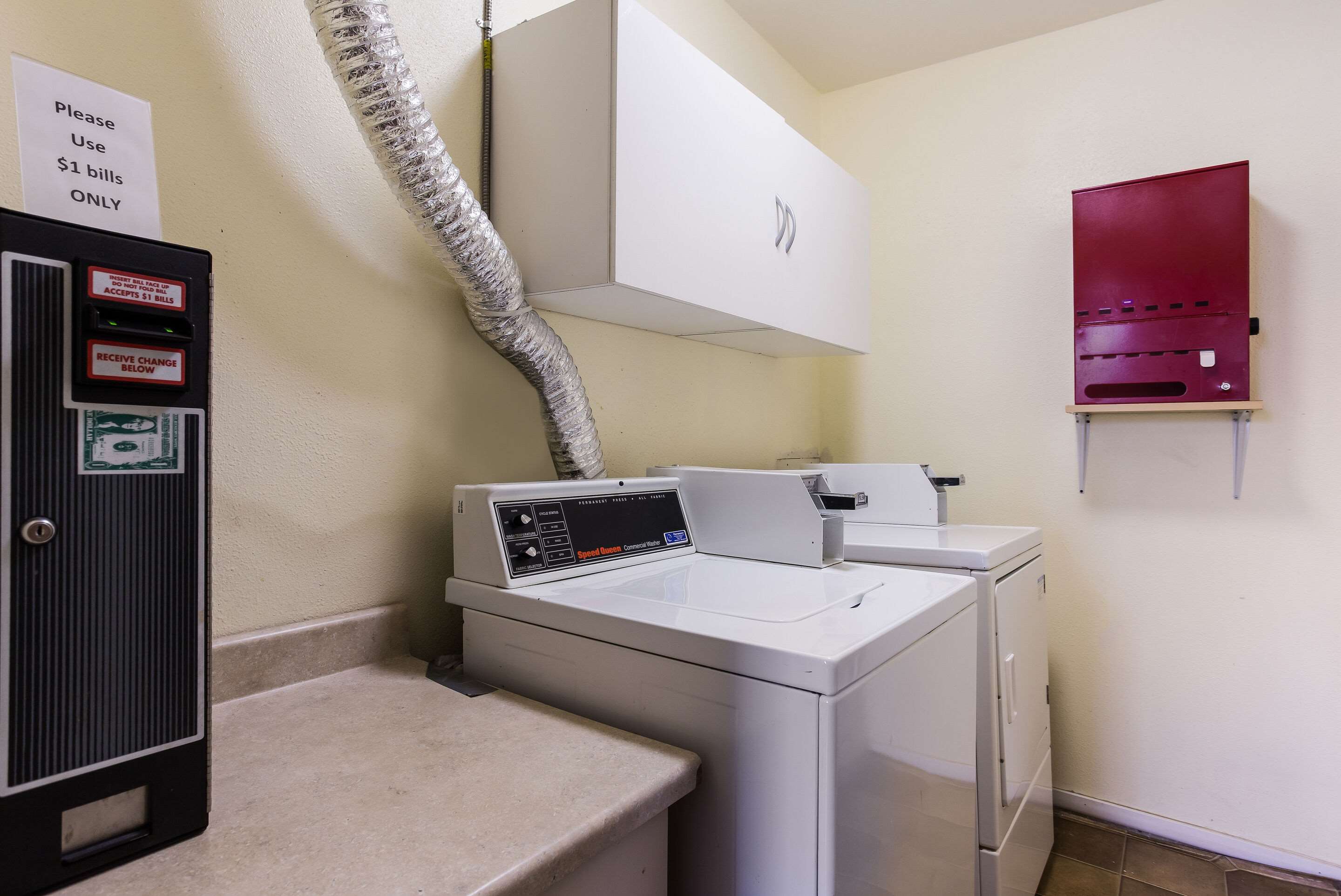 Guest laundry facilities