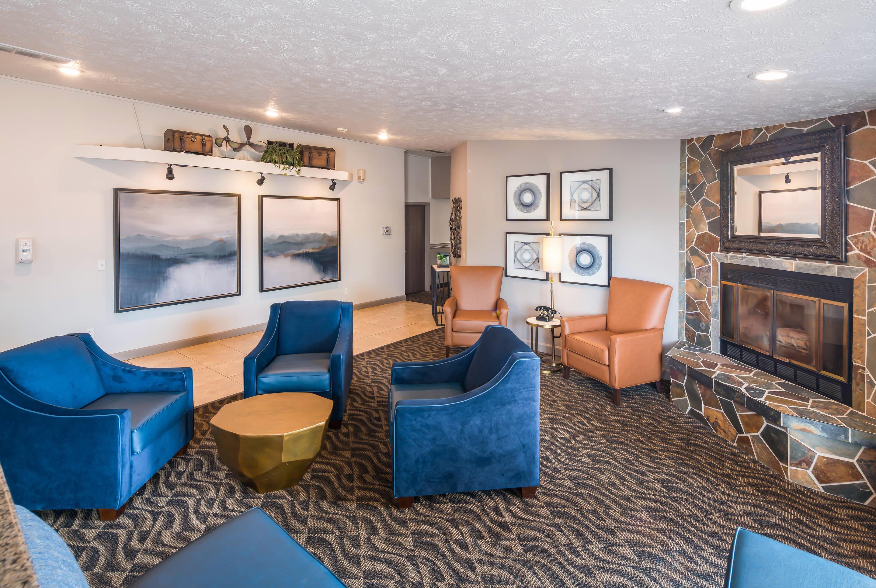 Hotel lobby