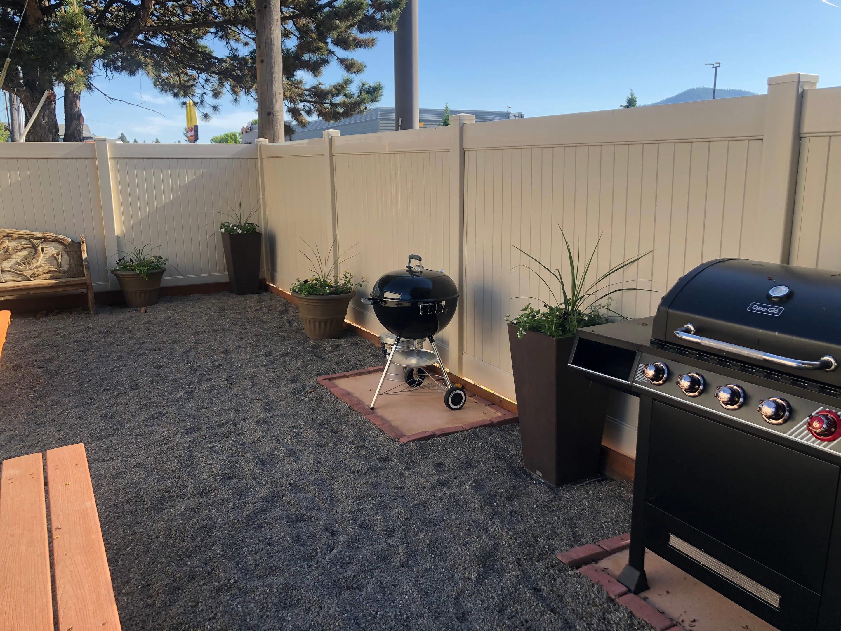 BBQ area