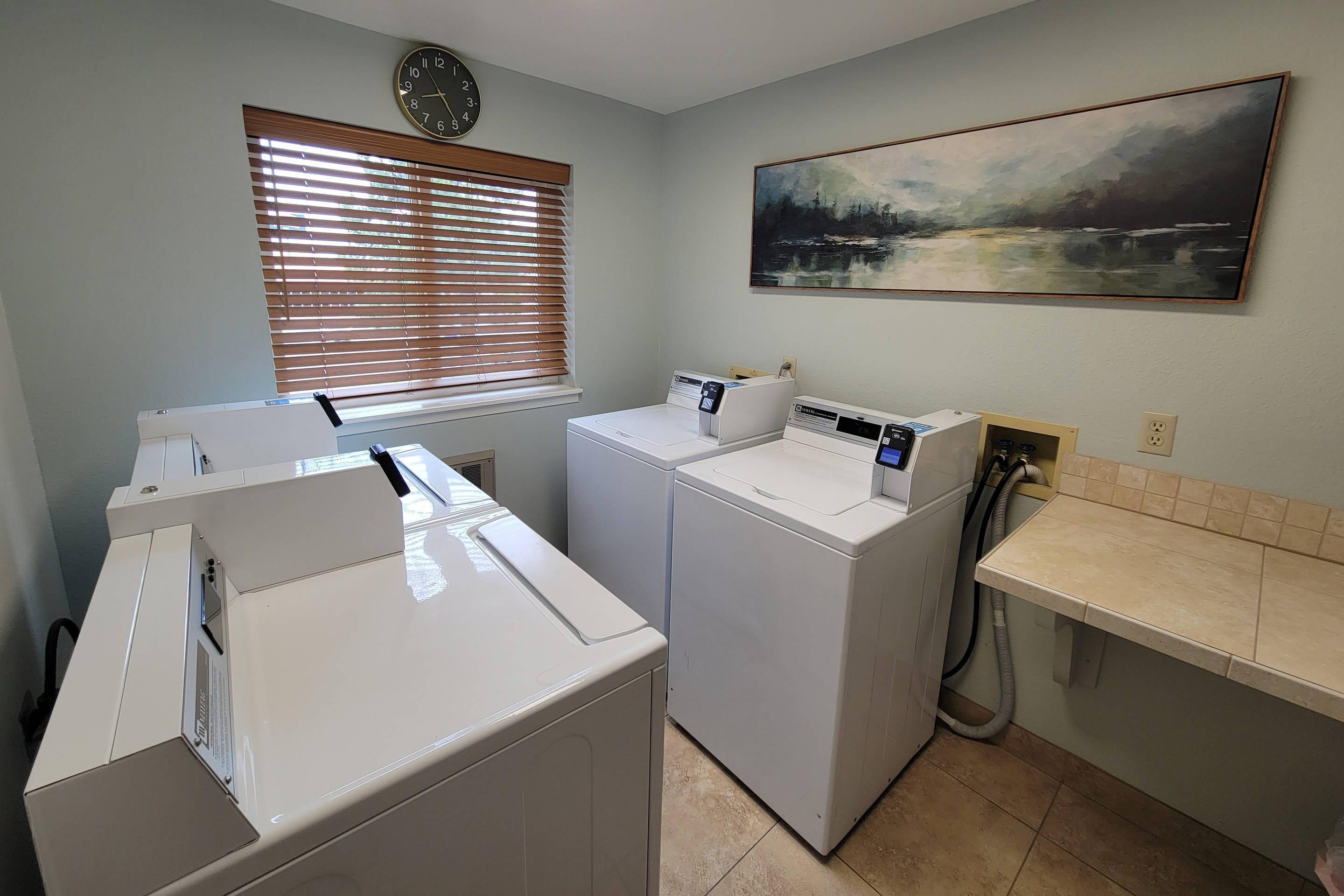 Guest laundry facilities