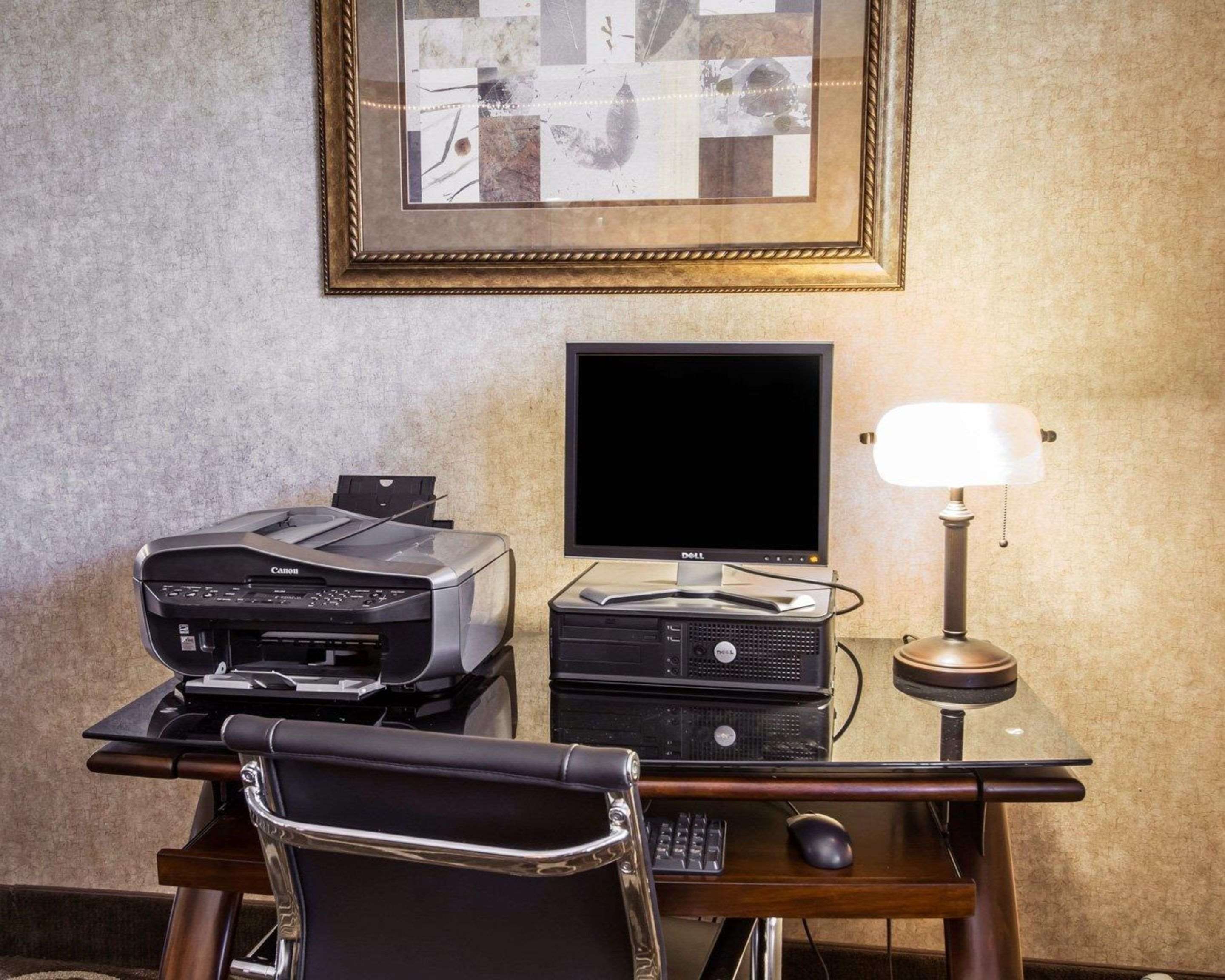 Business center with high-speed Internet access