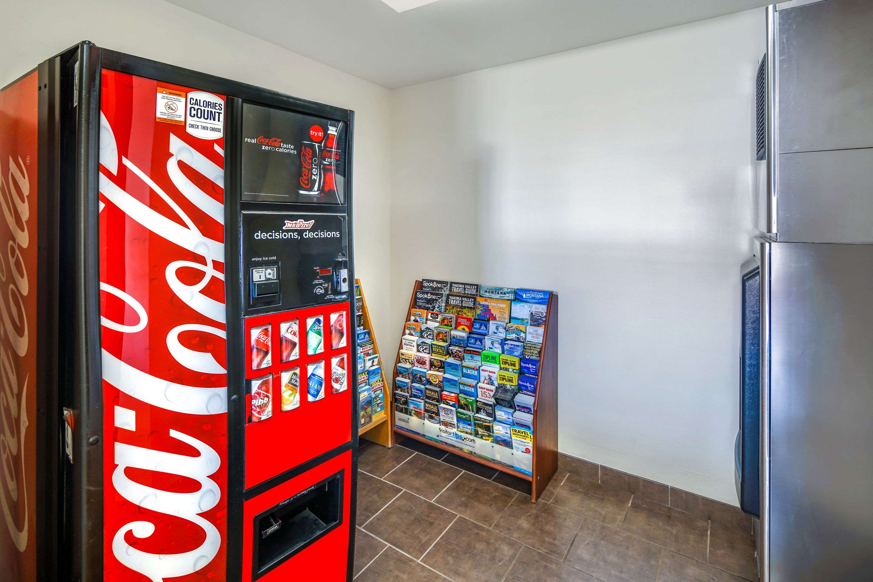 Hotel vending area
