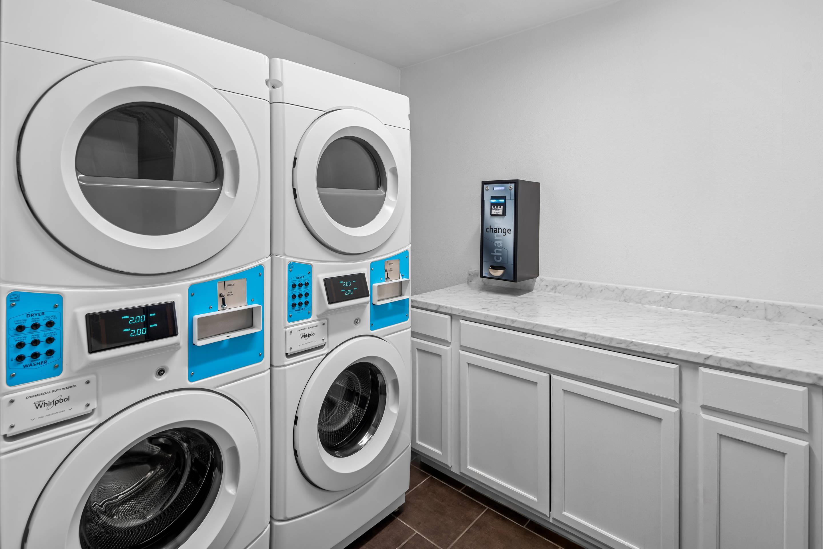 Guest laundry facilities
