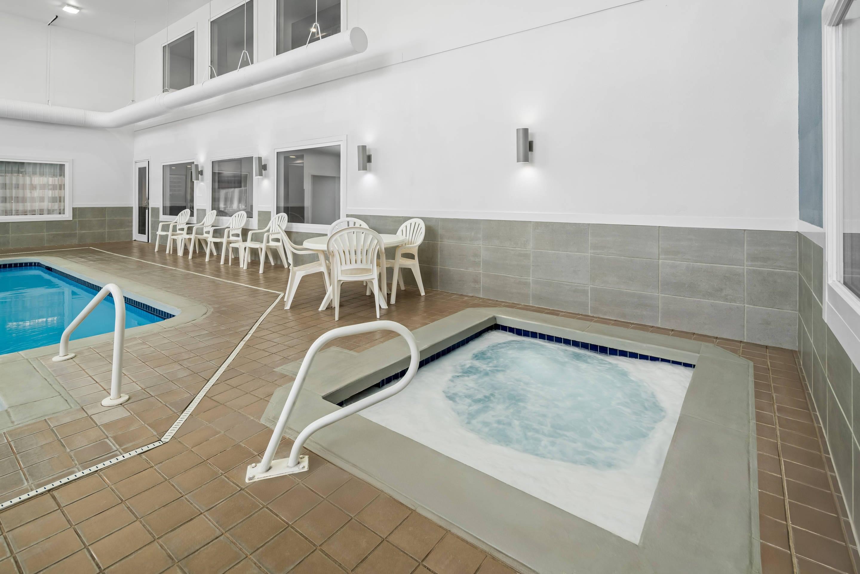 Indoor hot tub