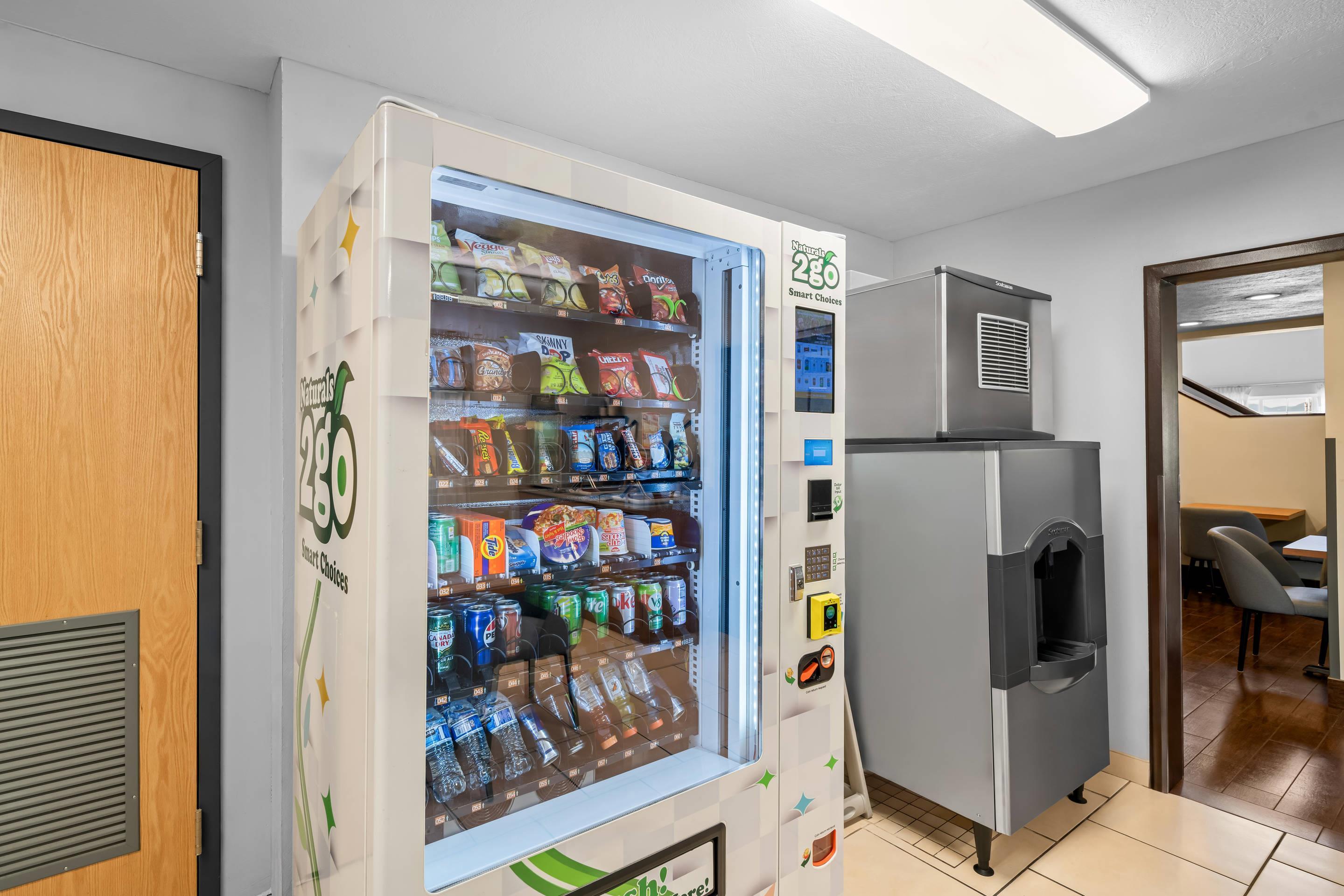 Hotel vending area