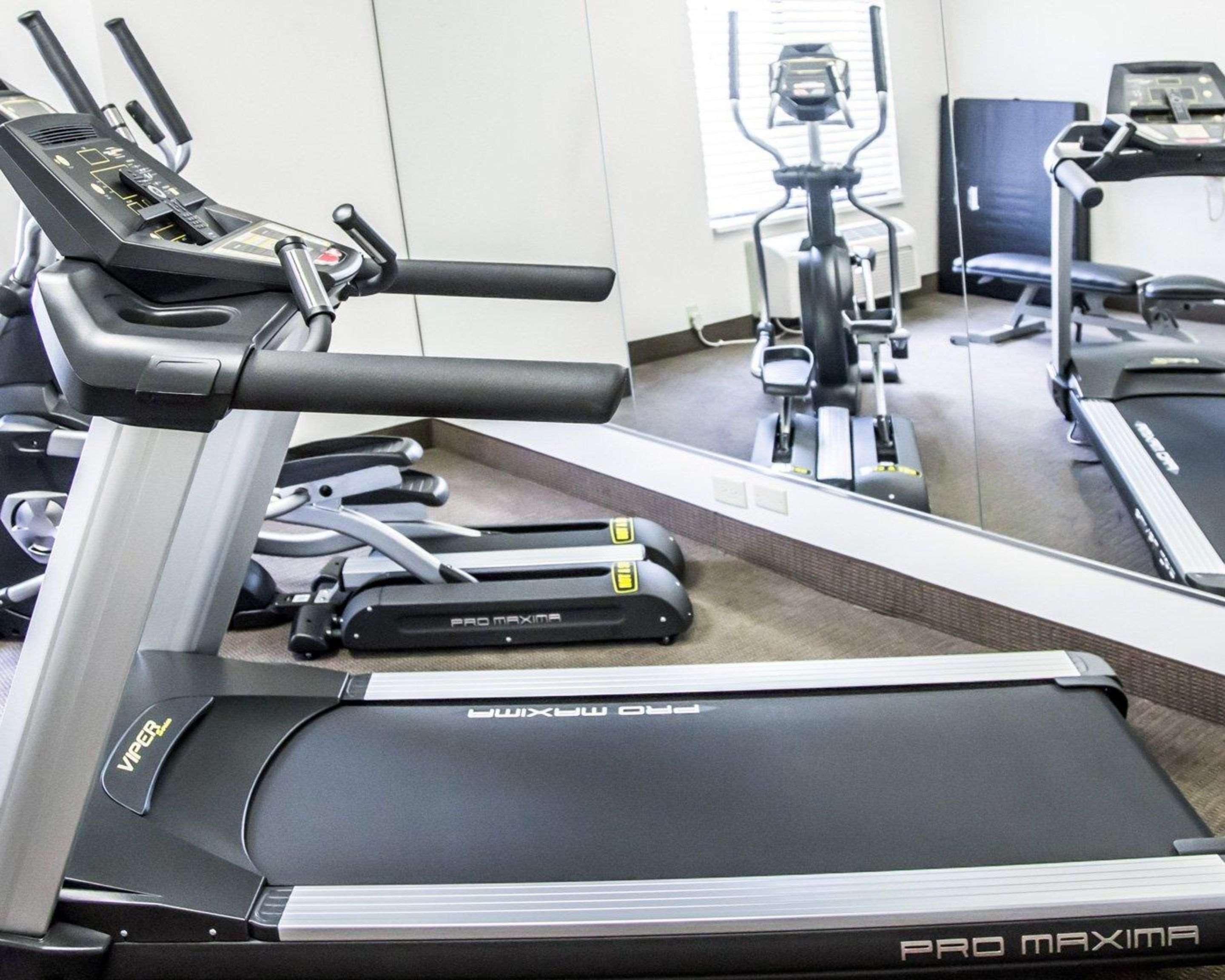 Fitness center with cardio equipment