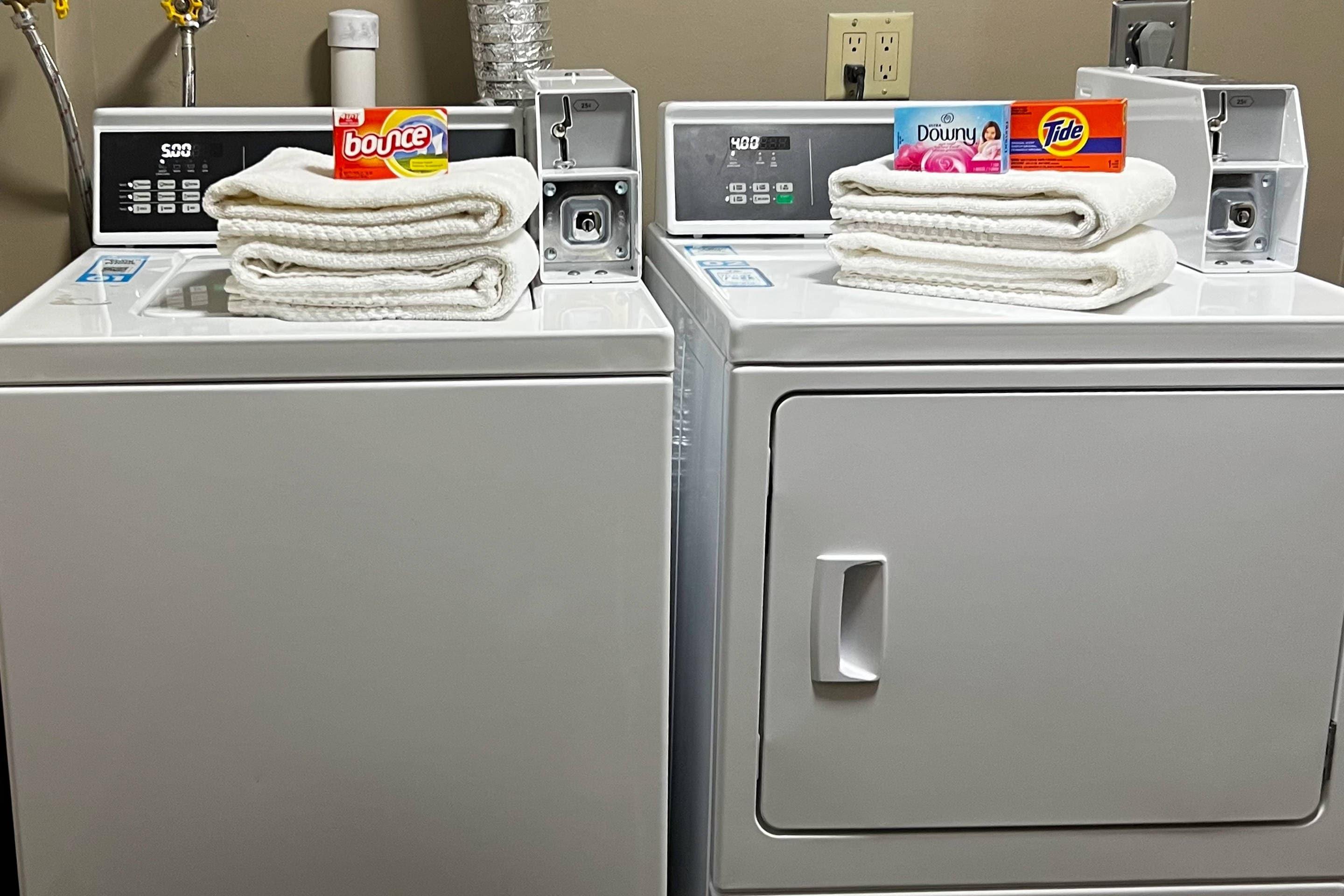 Guest laundry facilities