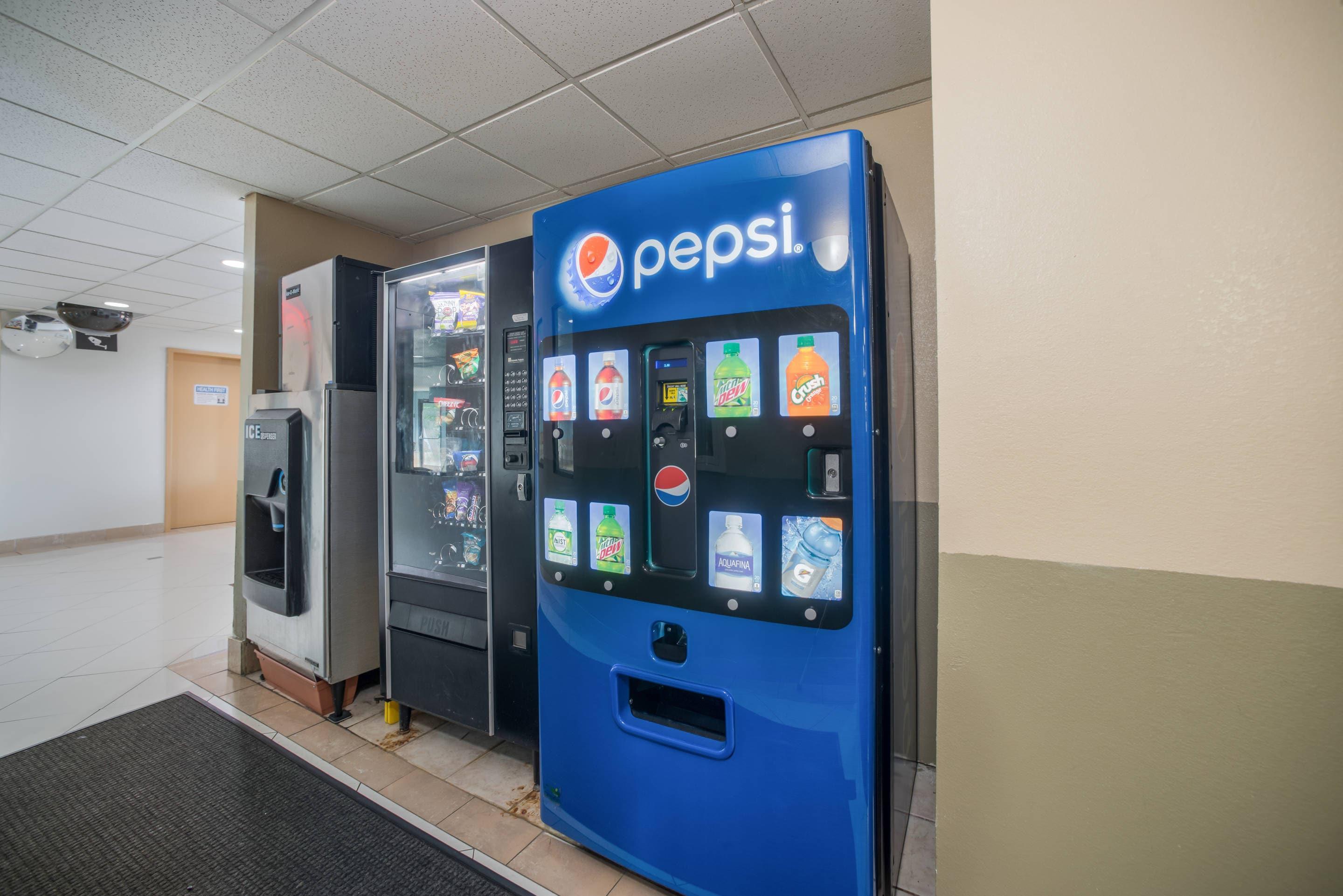 Hotel vending area