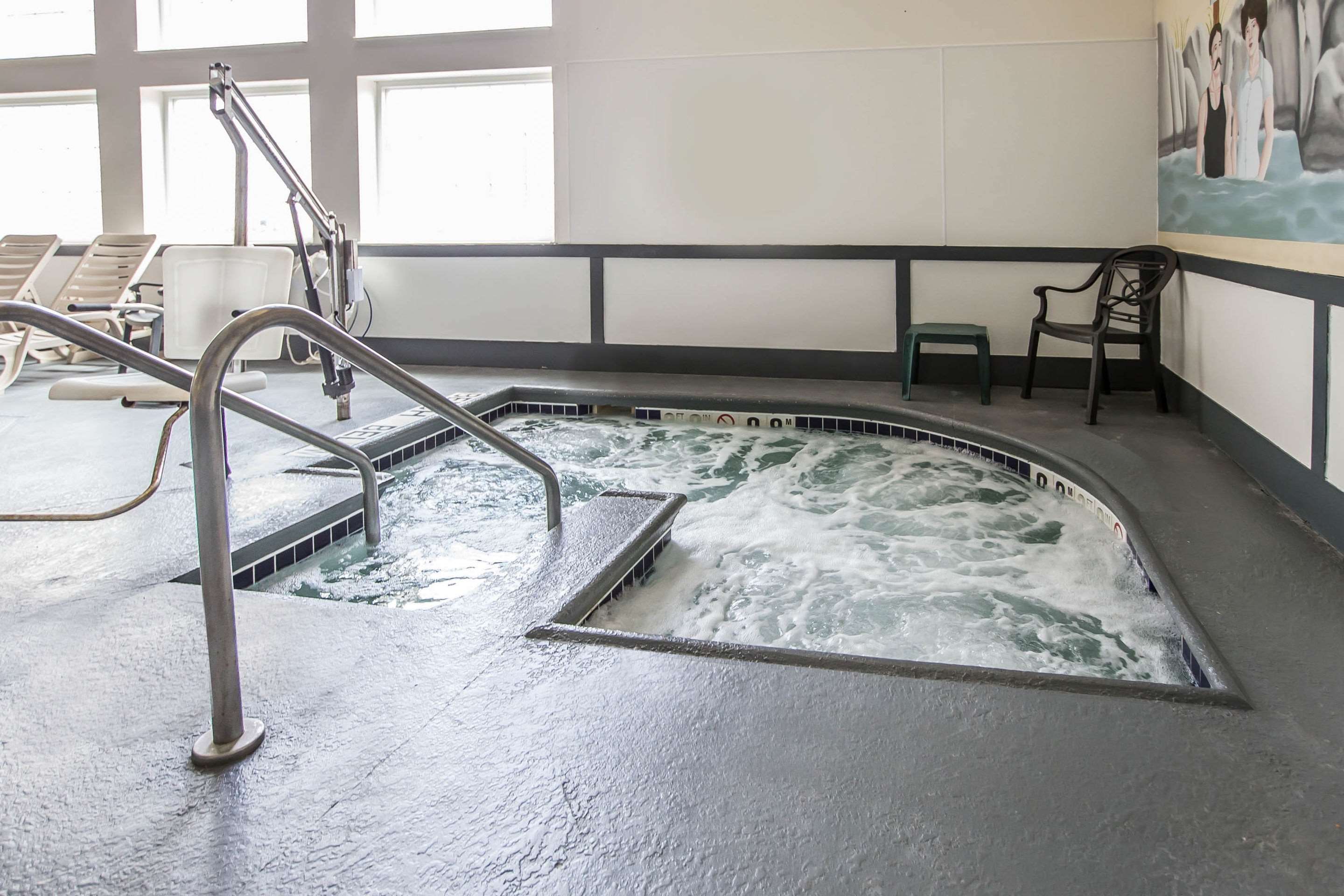 Indoor hot tub