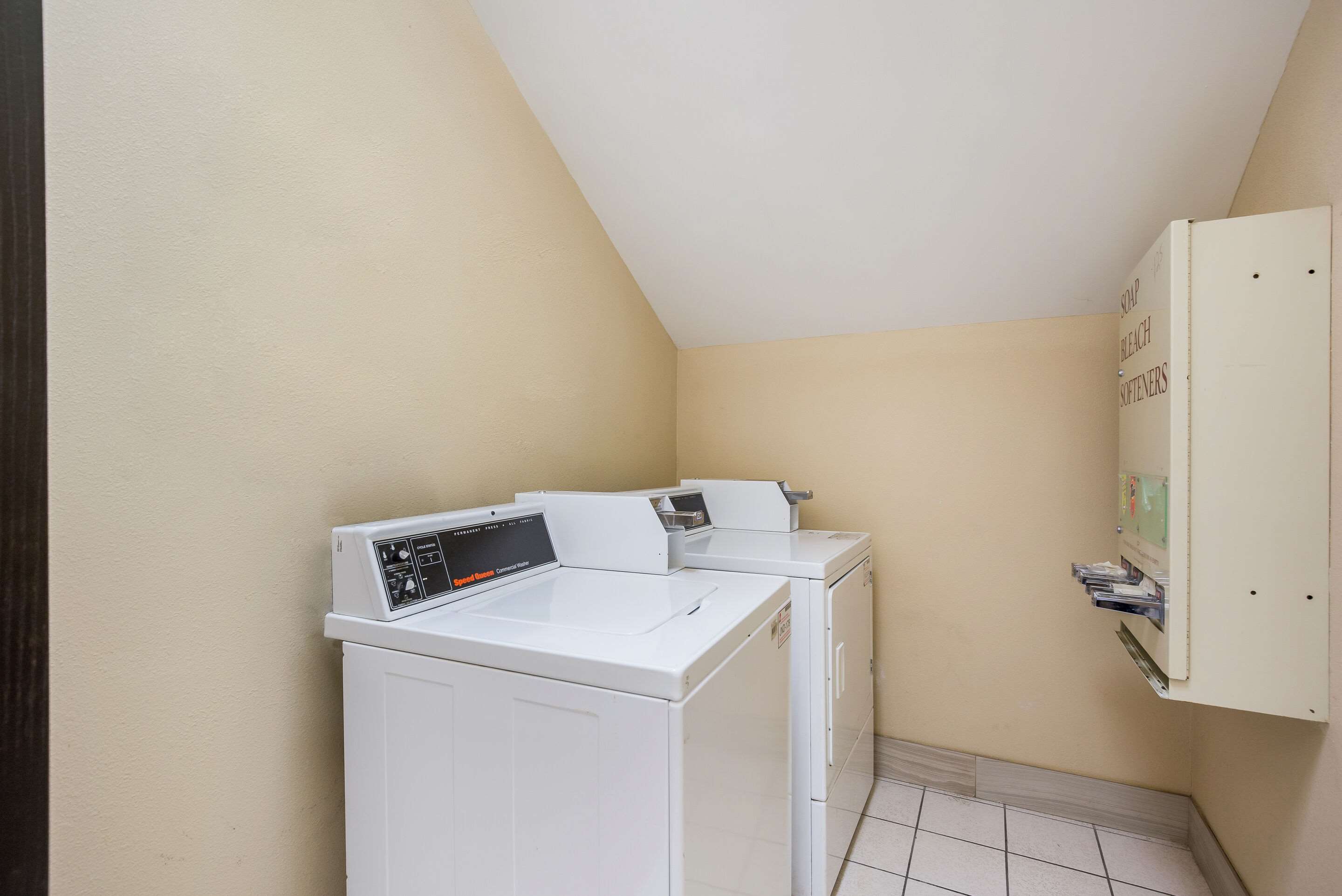 Guest laundry facilities