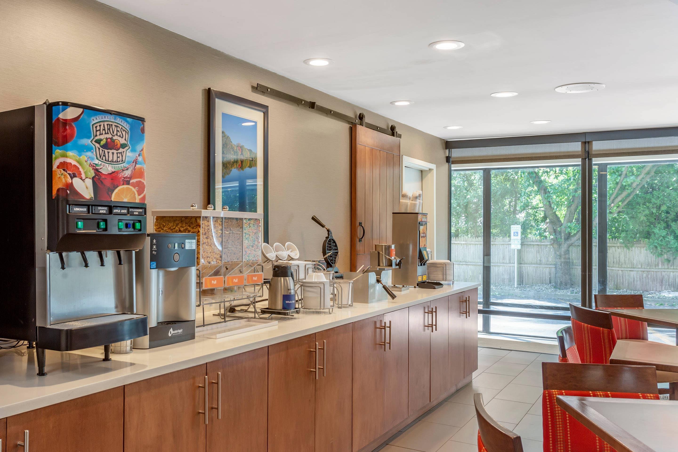 Breakfast area